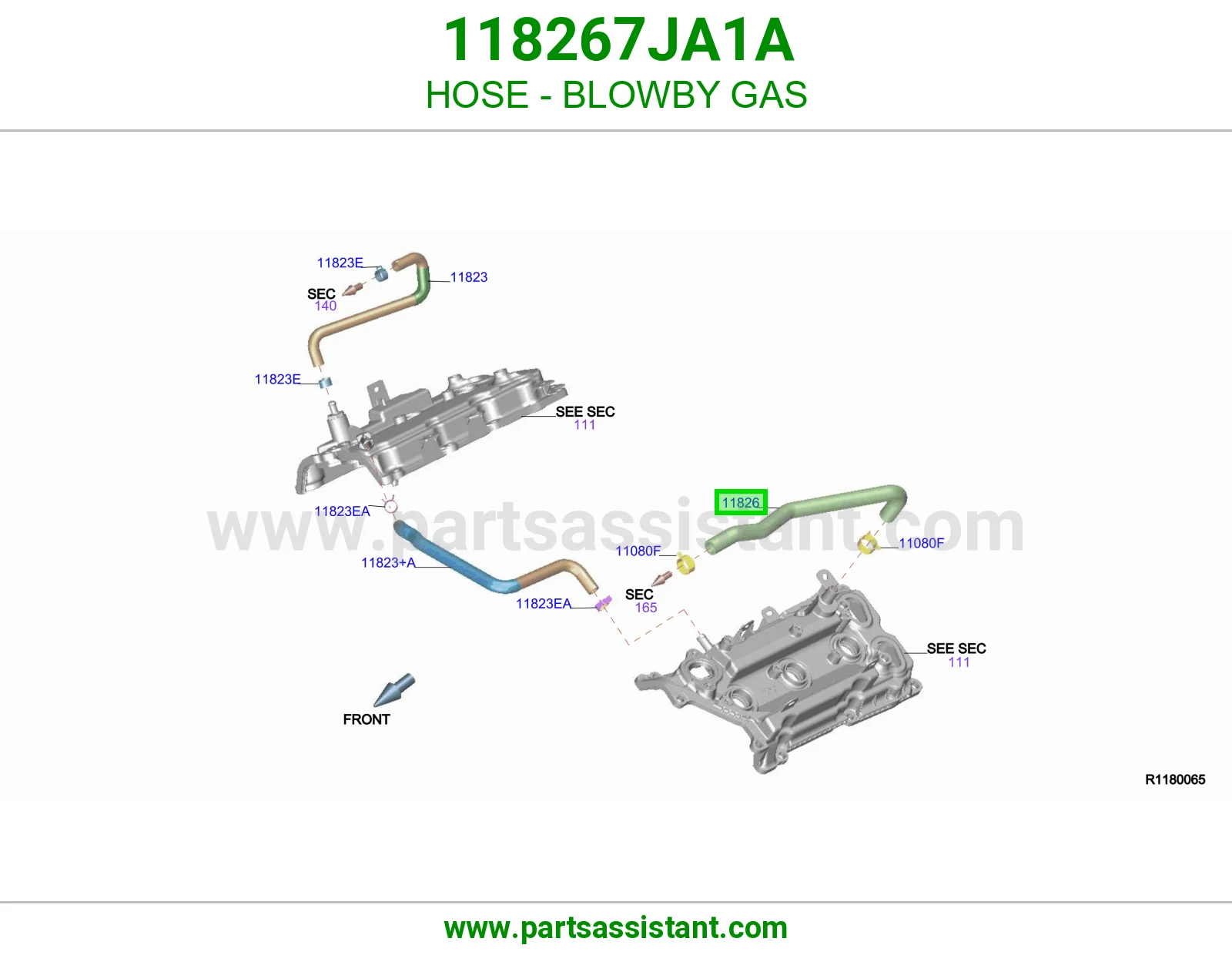 لي بلف بخار غطا بلوف 118267JA1A