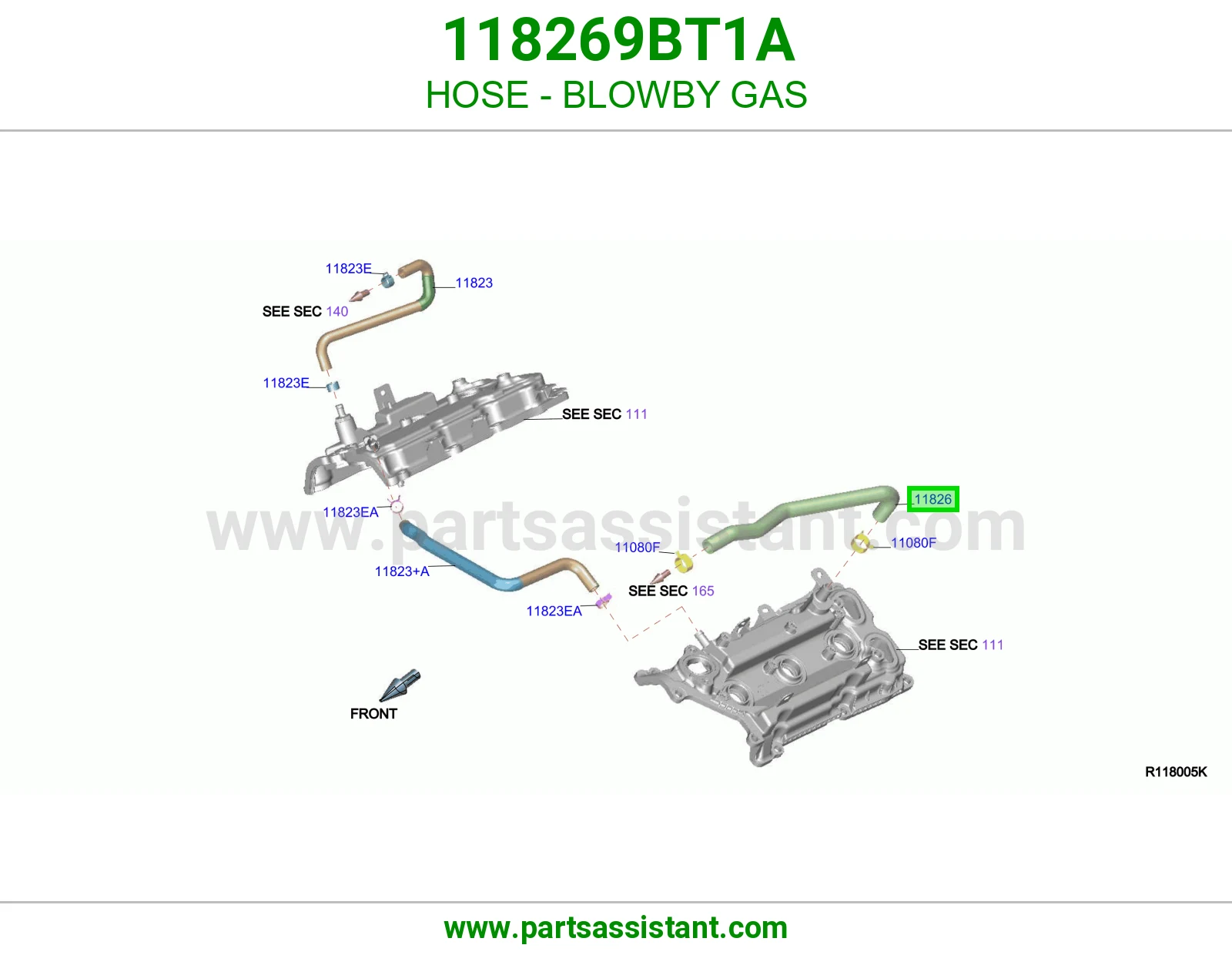 لي بلف بخار غطا بلوف 118269BT1A