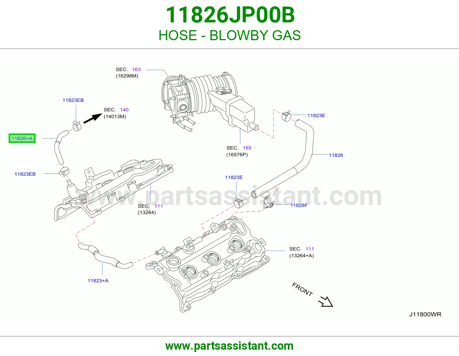 لي بلف بخار غطا بلوف 11826JP00B