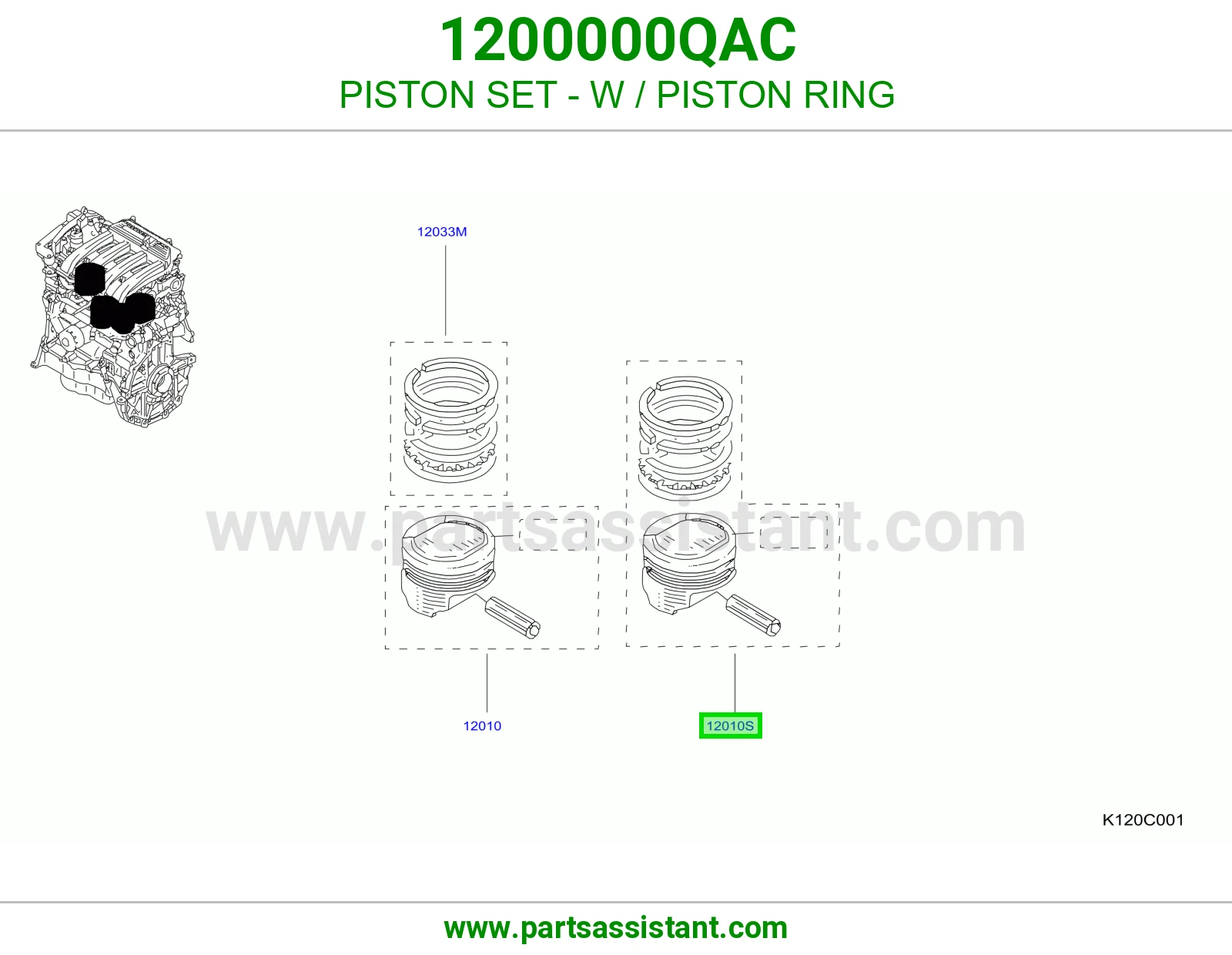 بستم مكينه 1200000QAC