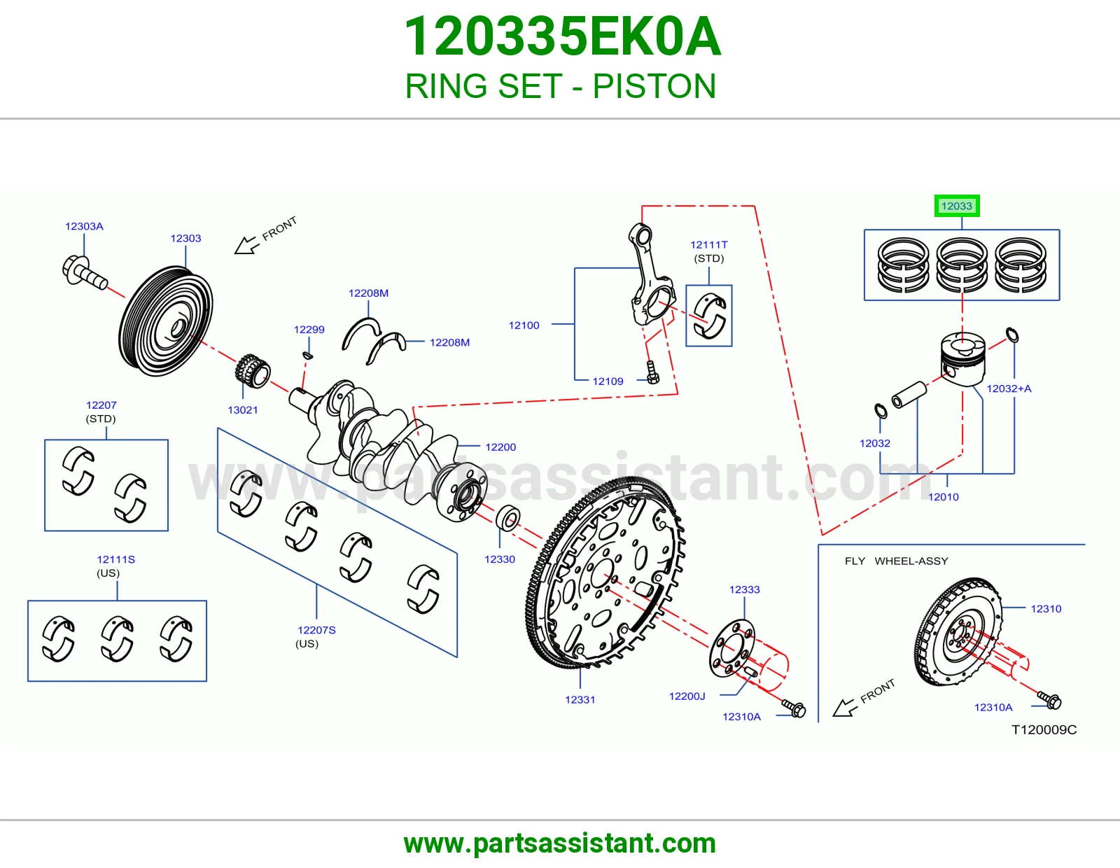 شمبر بستم مكينه 120335EK0A