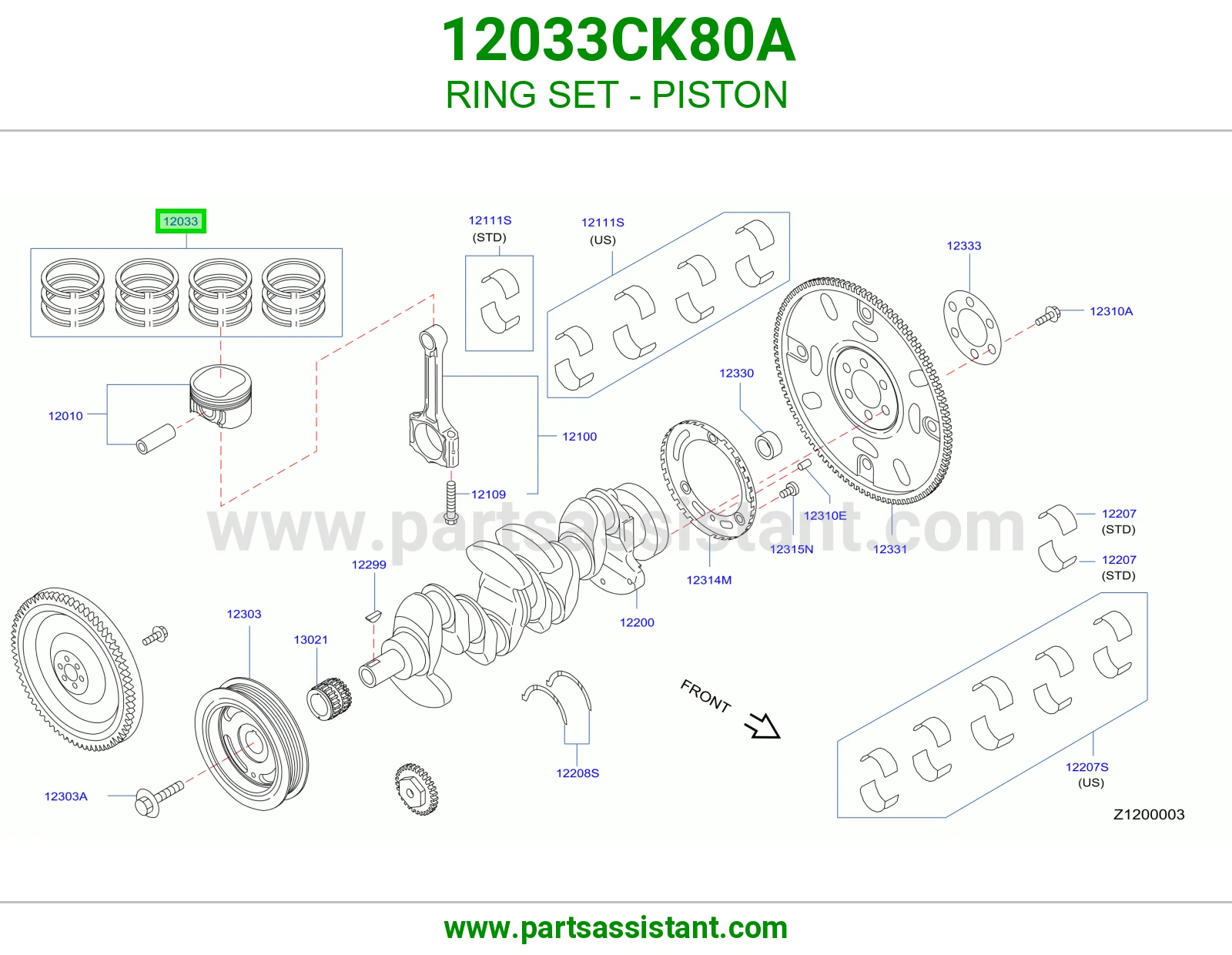 شمبر بستم مكينه 12033CK80A