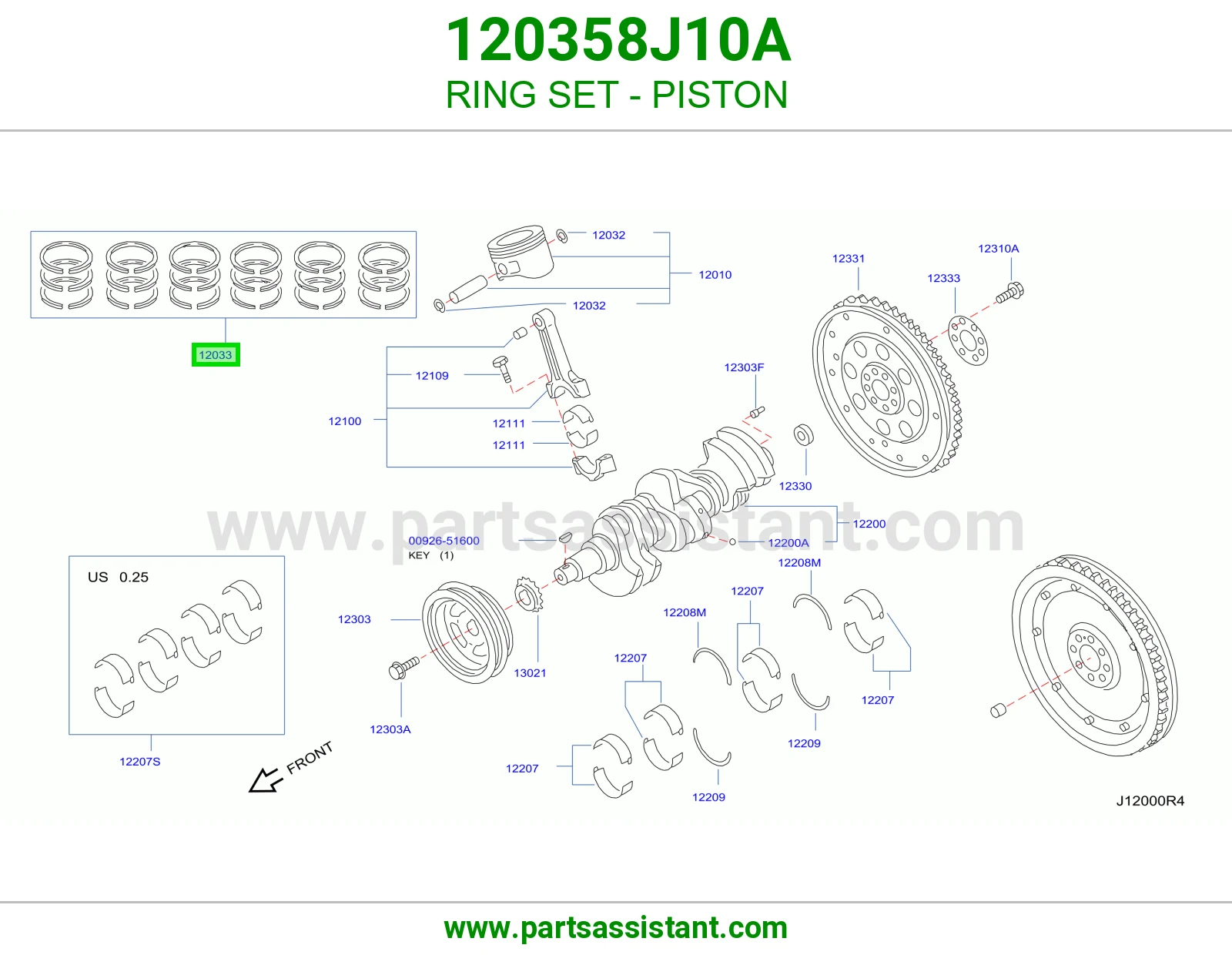 شمبر بستم مكينه 120358J10A