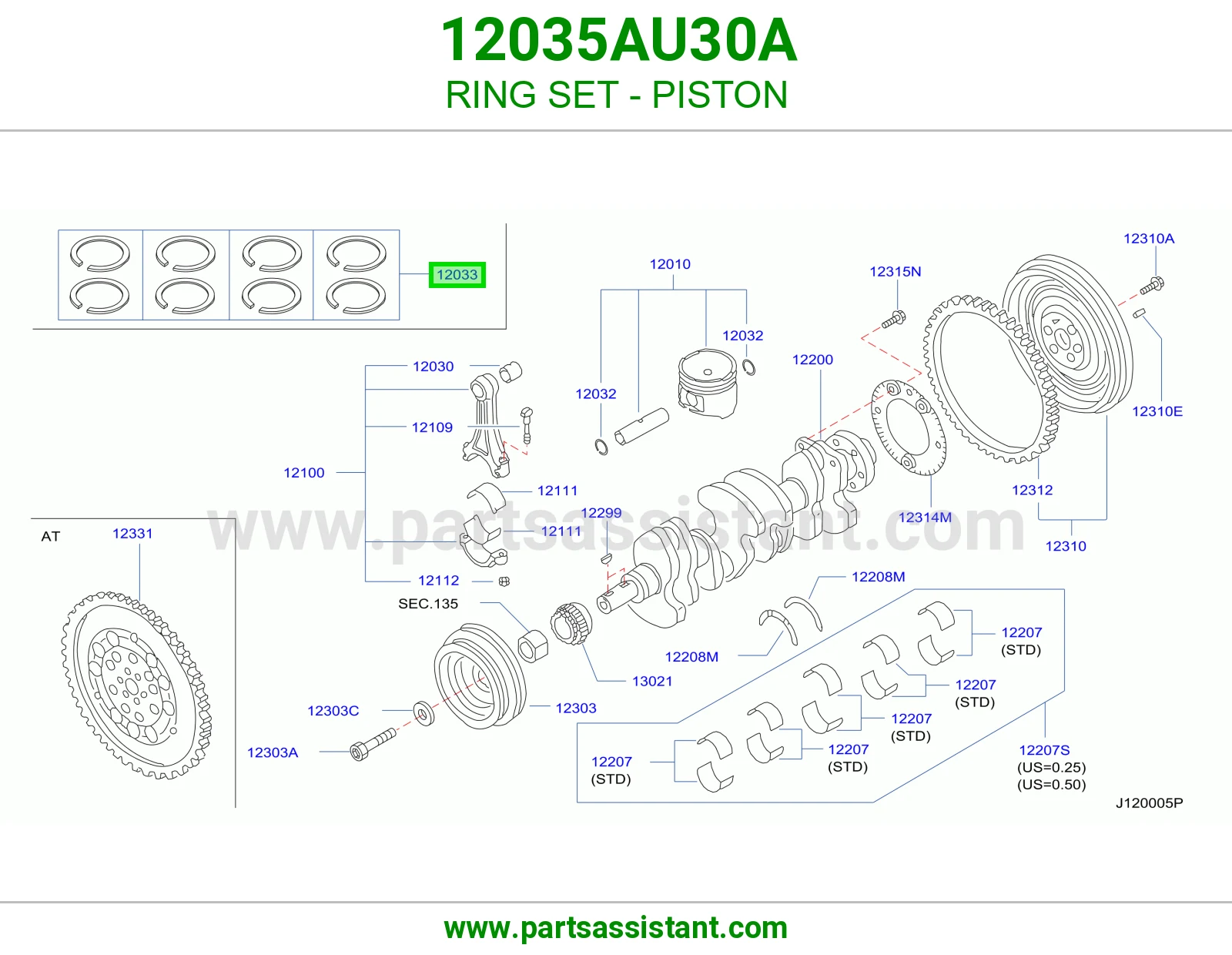 شمبر بستم مكينه 12035AU30A