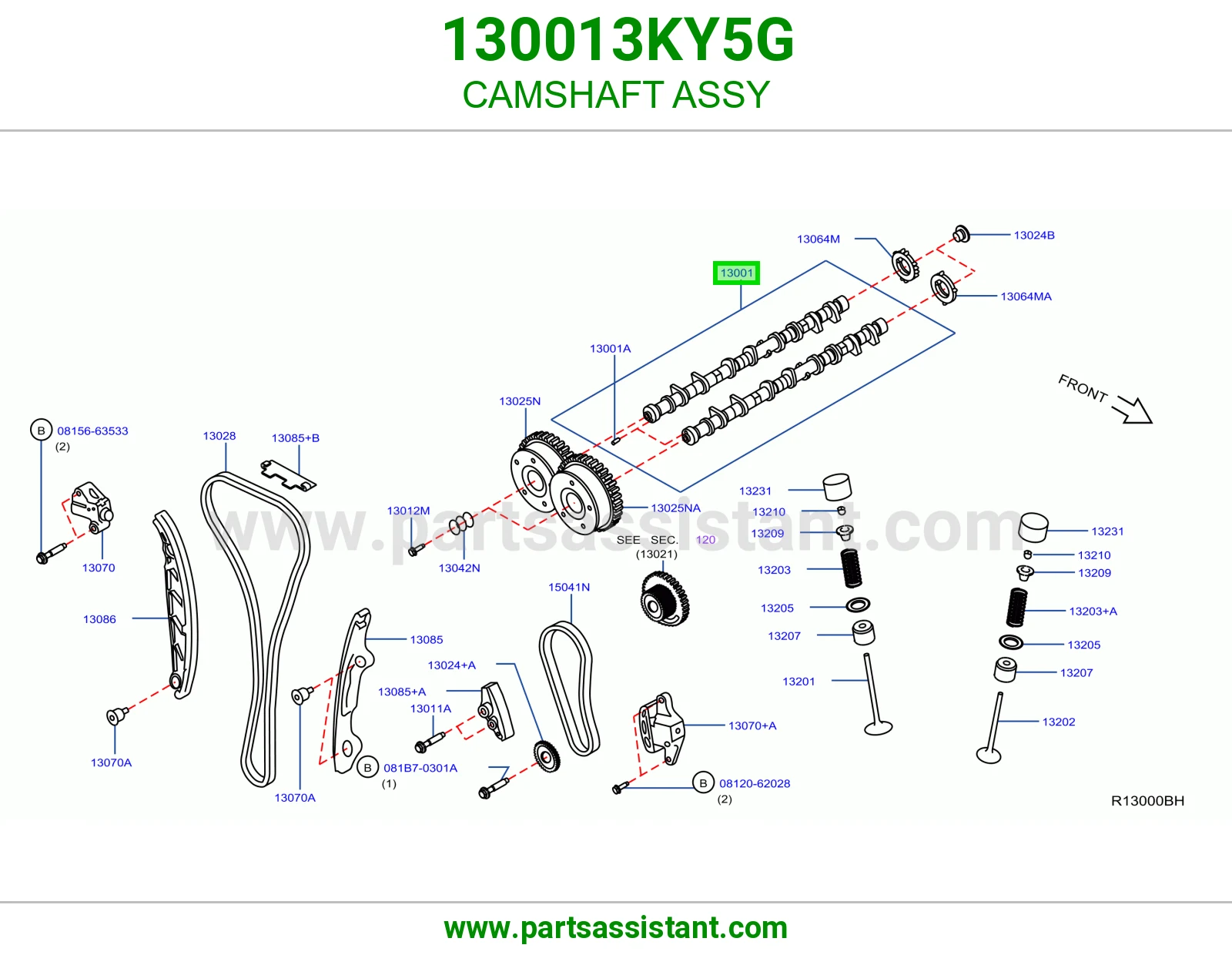 عمود تيمن 130013KY5G