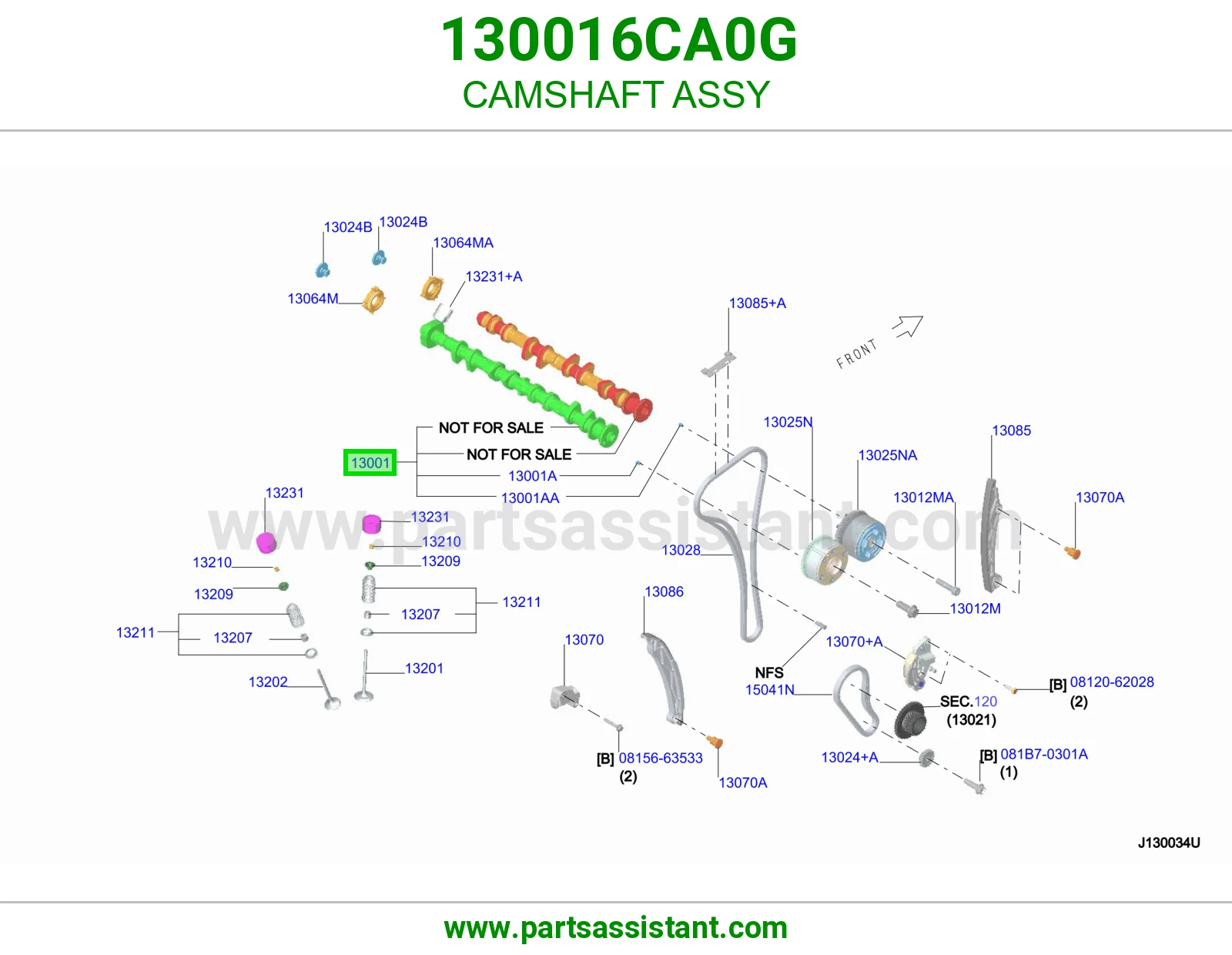 عمود تيمن 130016CA0G