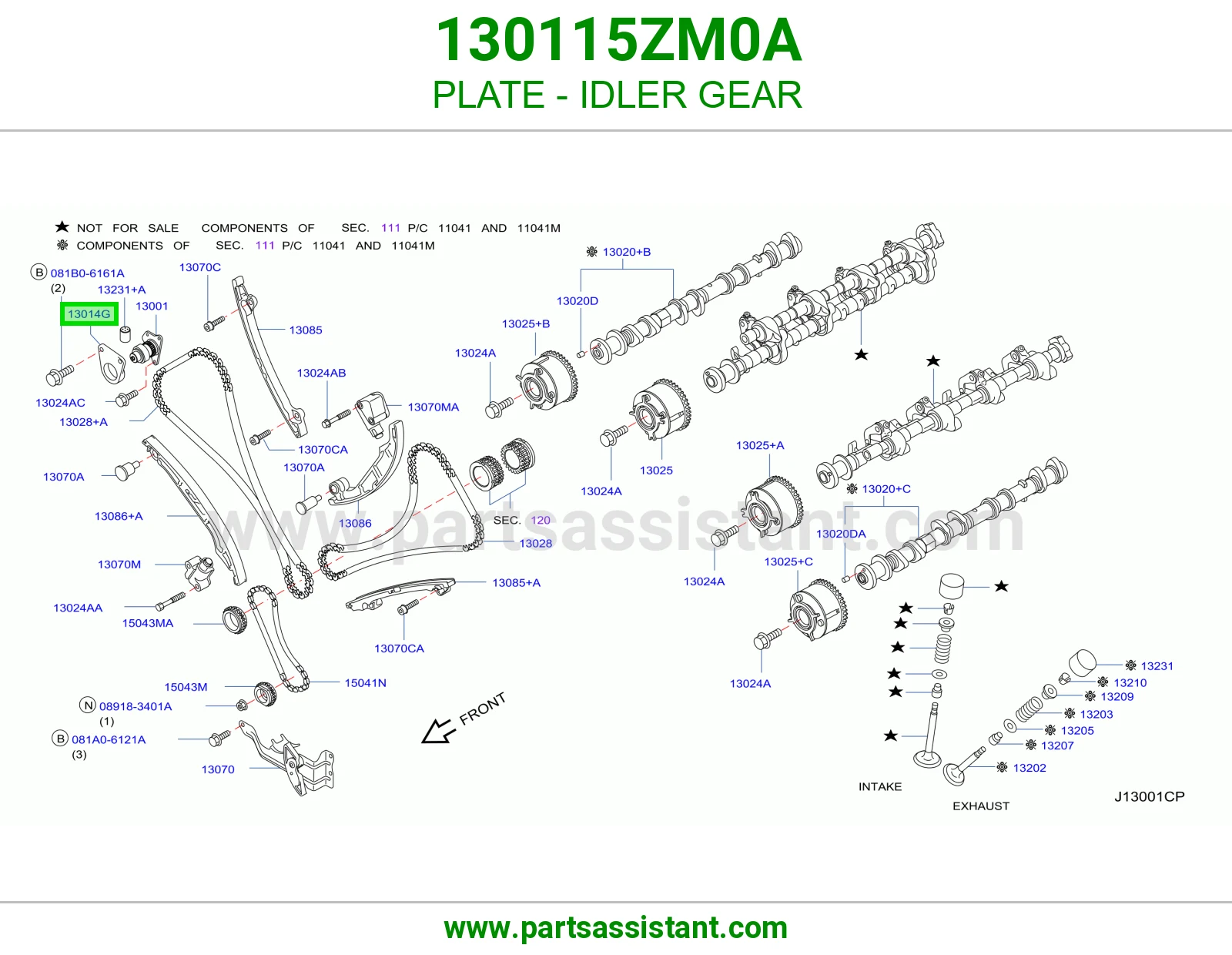صاجة ترس وسيط 130115ZM0A