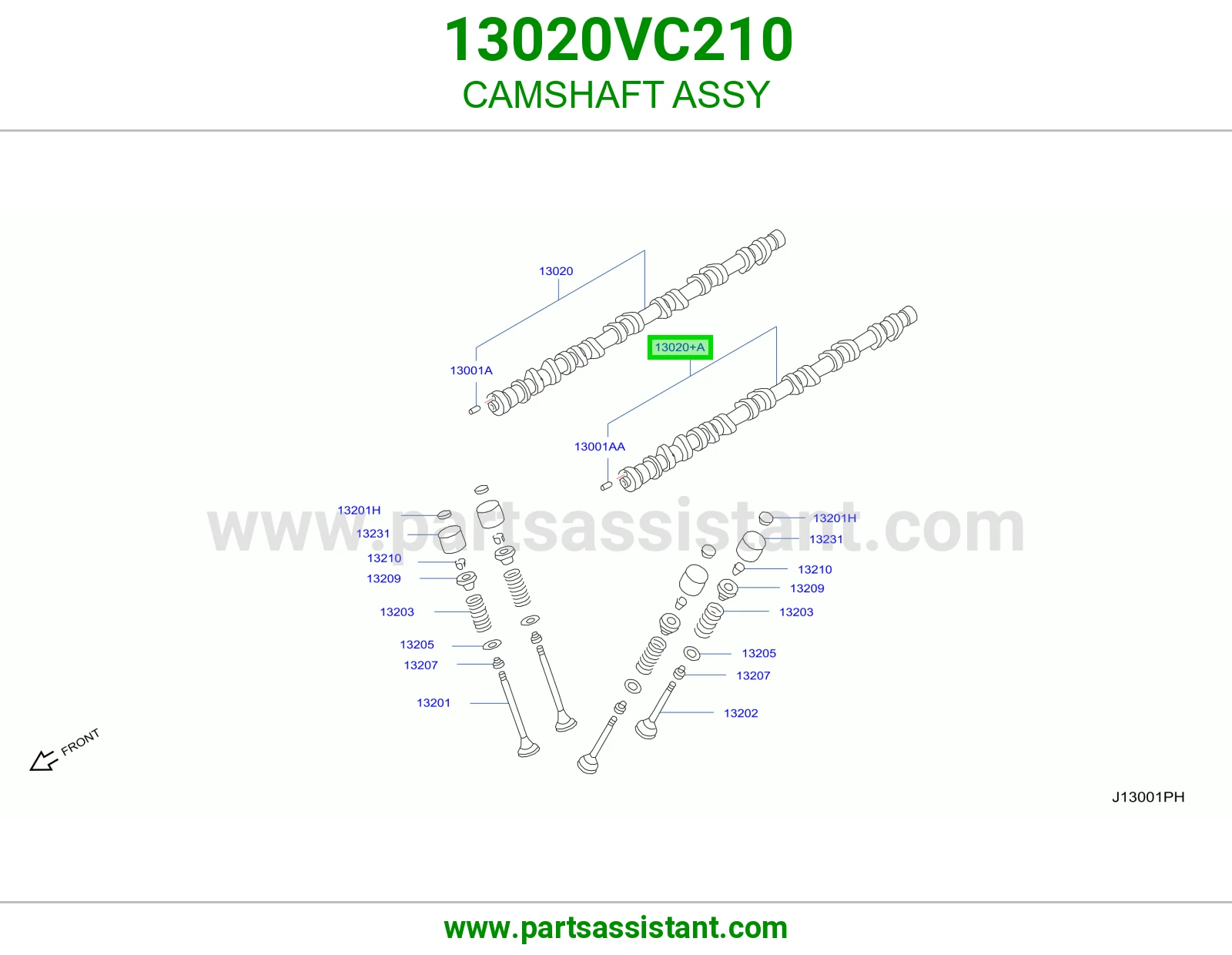 عمود تيمن 13020VC210