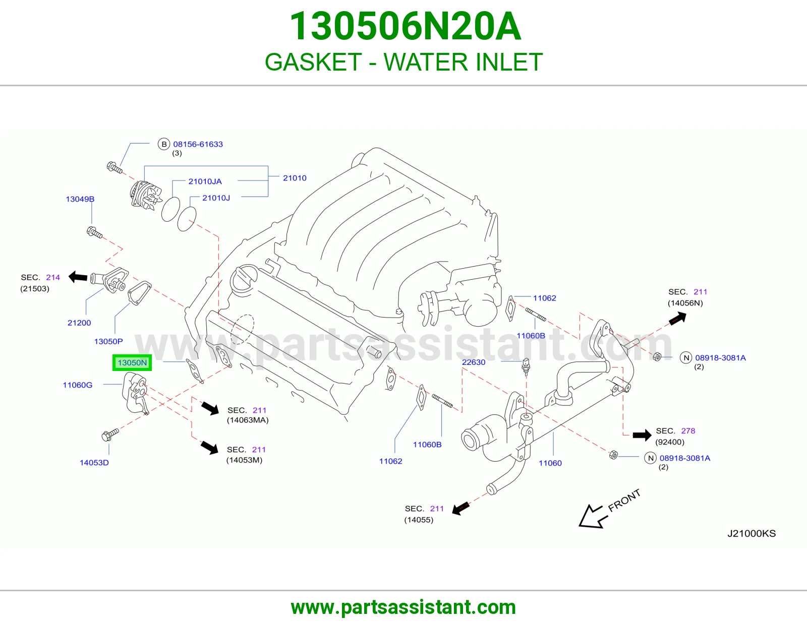 وجه كوع ماء تحت 130506N20A