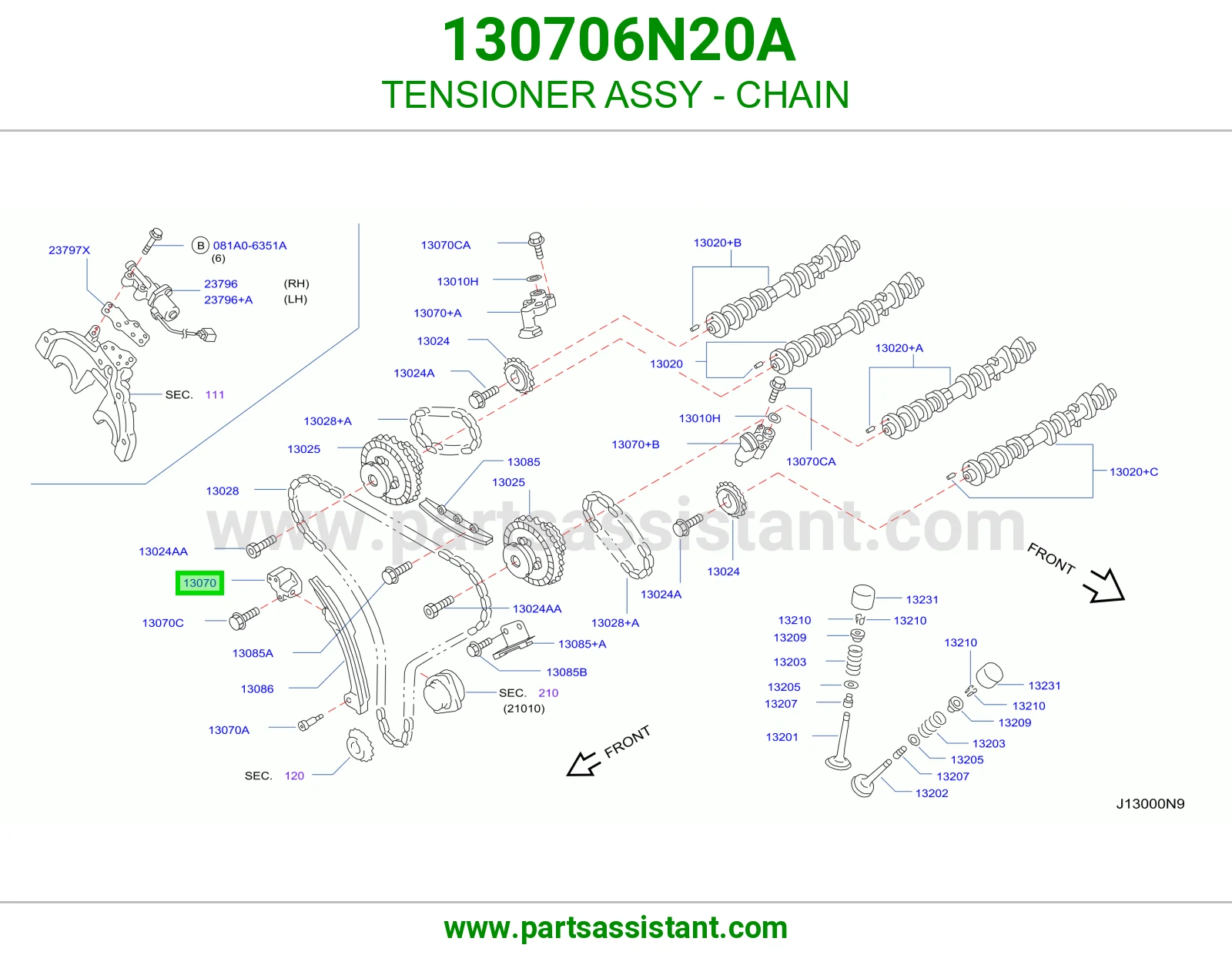 فحمه جنزير مكينه 130706N20A