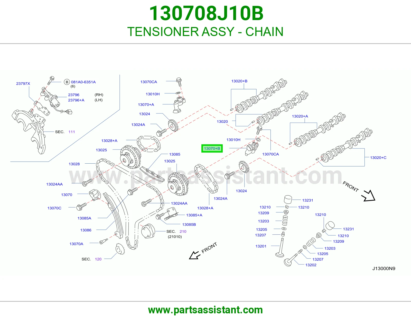 فحمه جنزير مكينه 130708J10B
