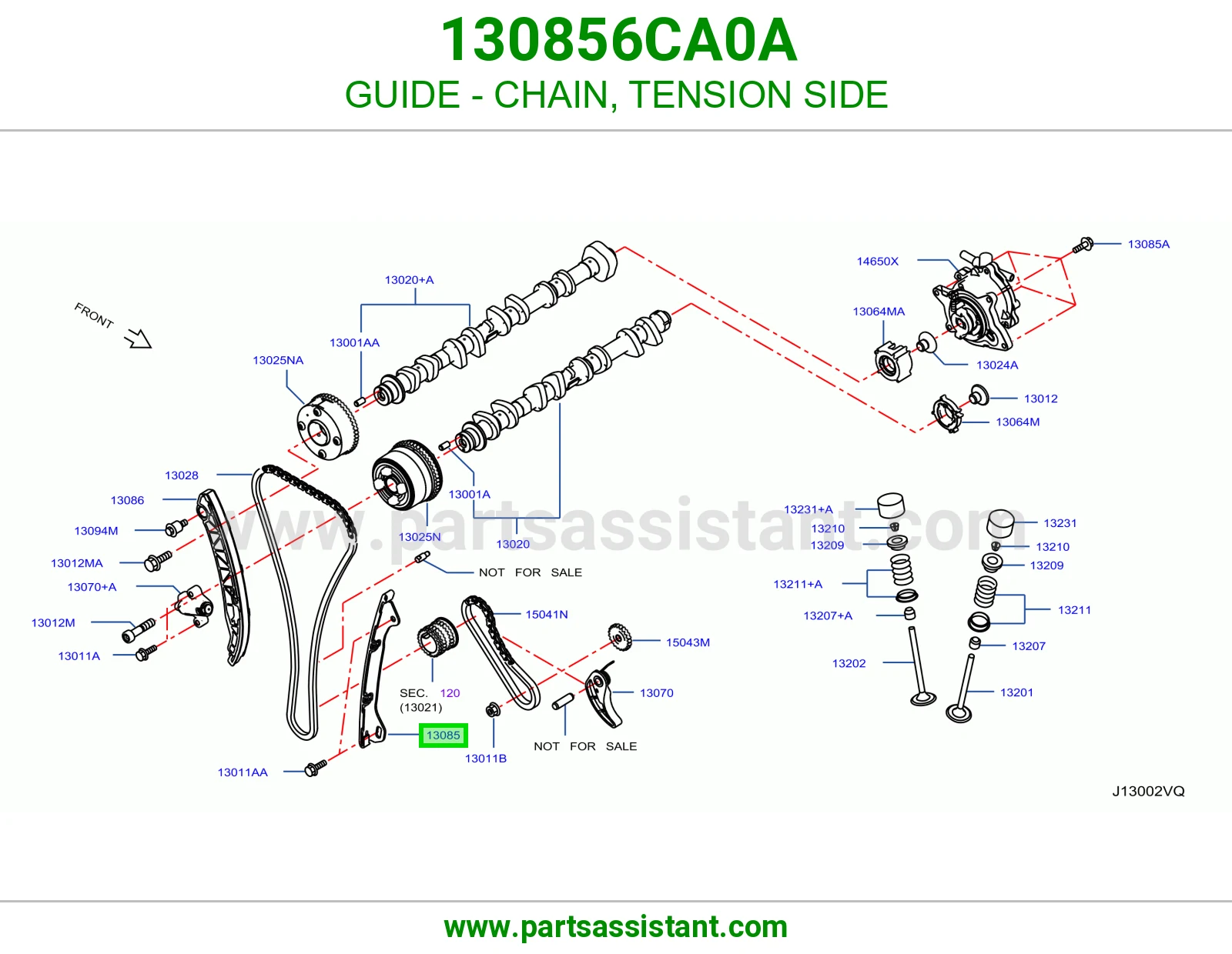 تكايه جنزير مكينه فوق 130856CA0A