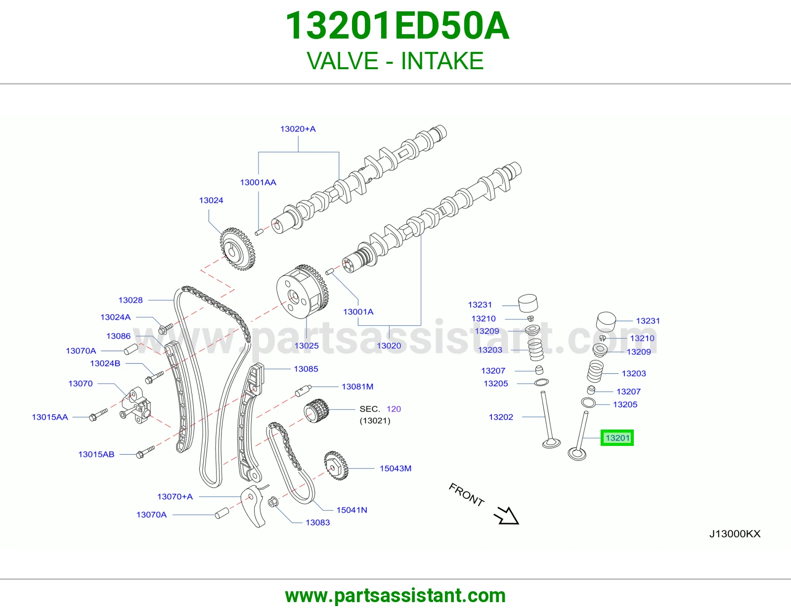 بلوف هواء مكينه 13201ED50A