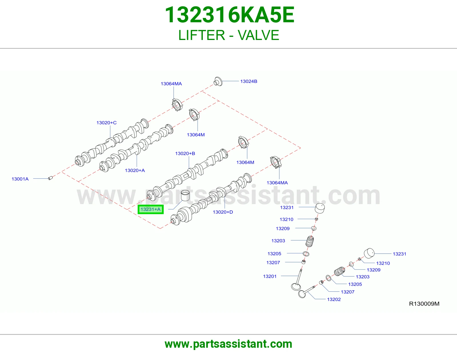 صباب كوب طرمبه بنزين 132316KA5E