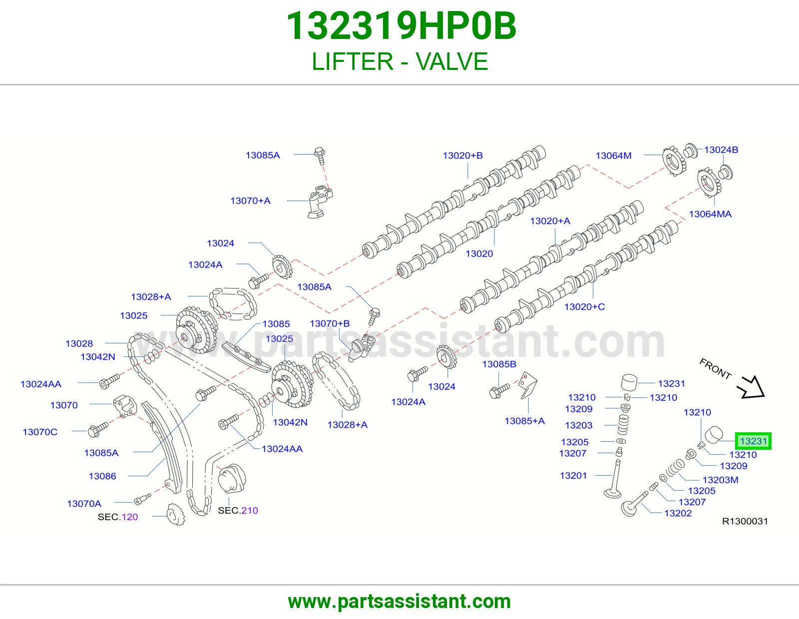 صبابات بلوف 132319HP0B
