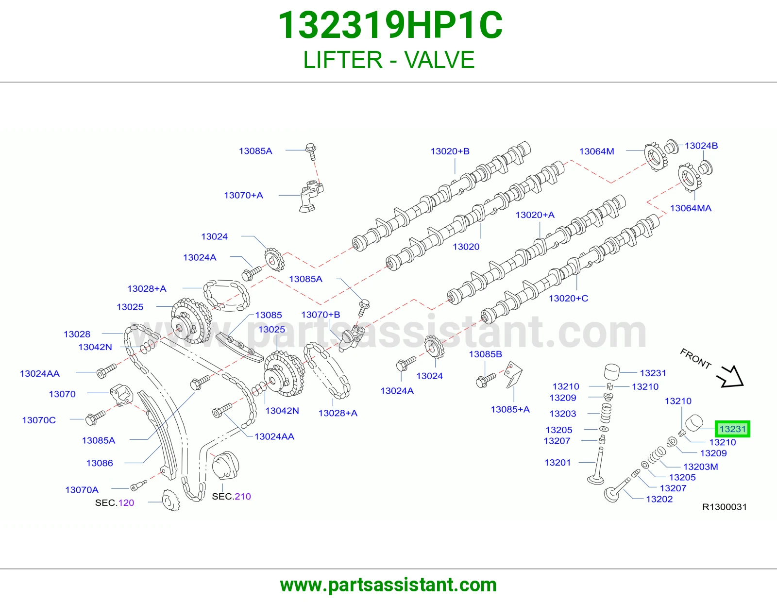 صبابات بلوف 132319HP1C