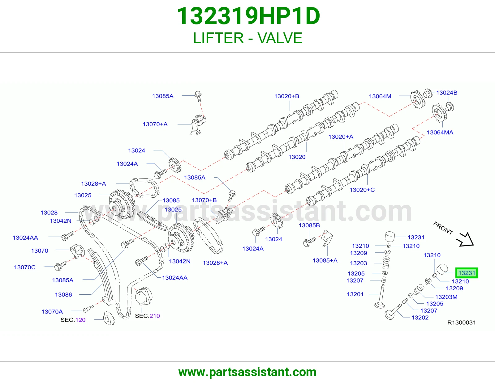 صبابات بلوف 132319HP1D