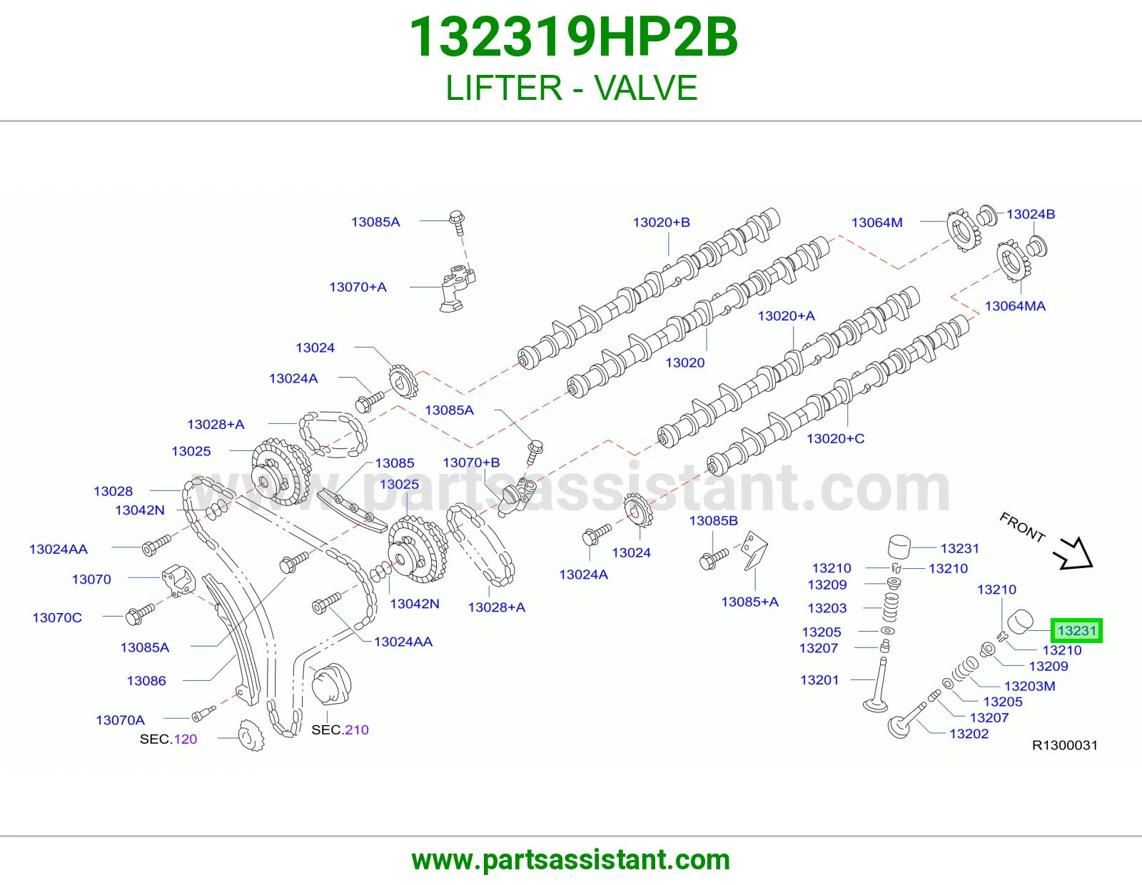 صبابات بلوف 132319HP2B