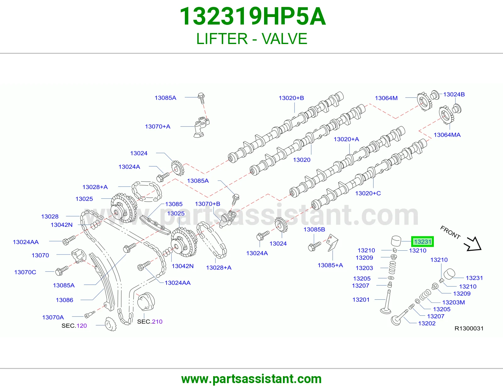 صبابات بلوف 132319HP5A