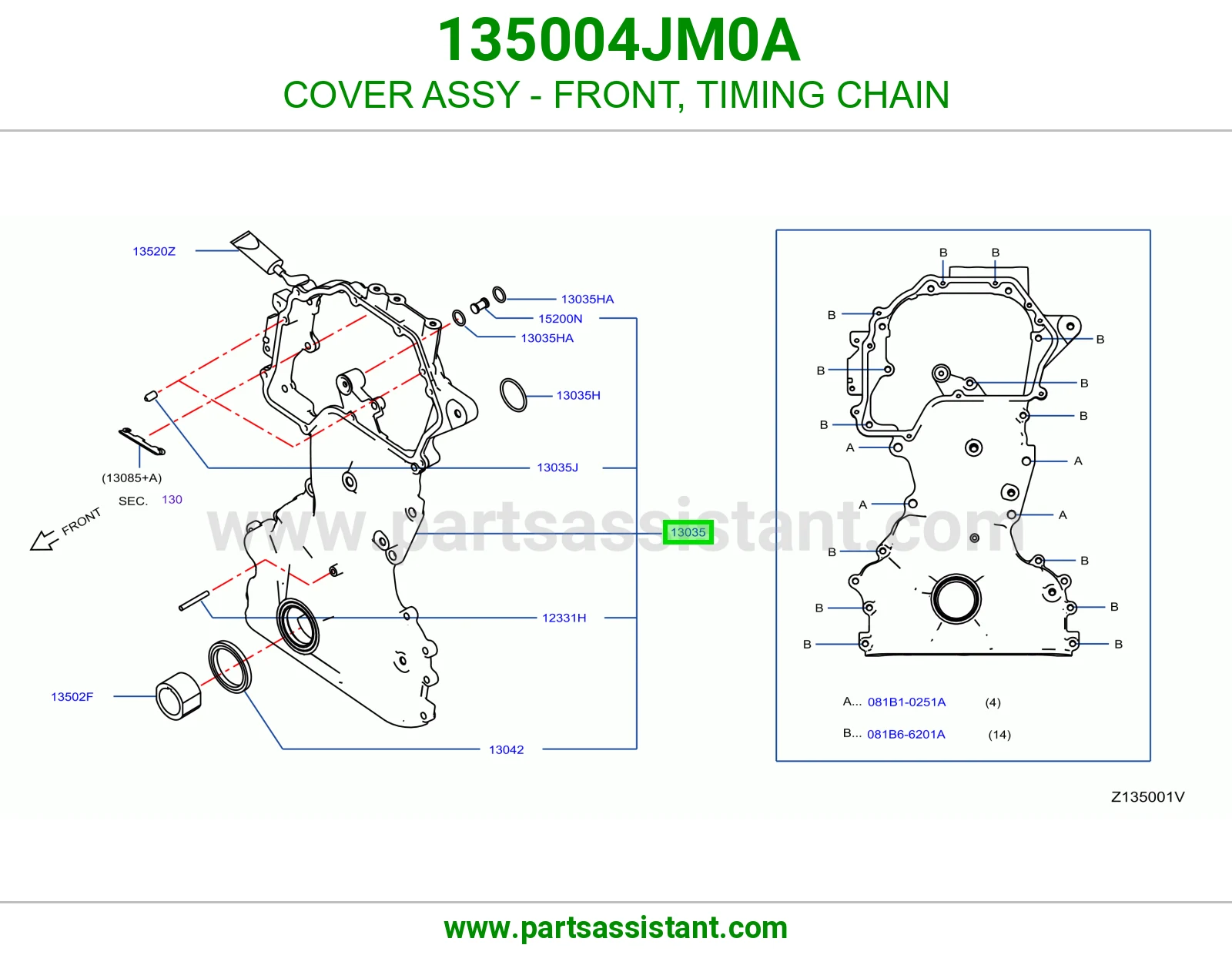 صدر مكينه 135004JM0A