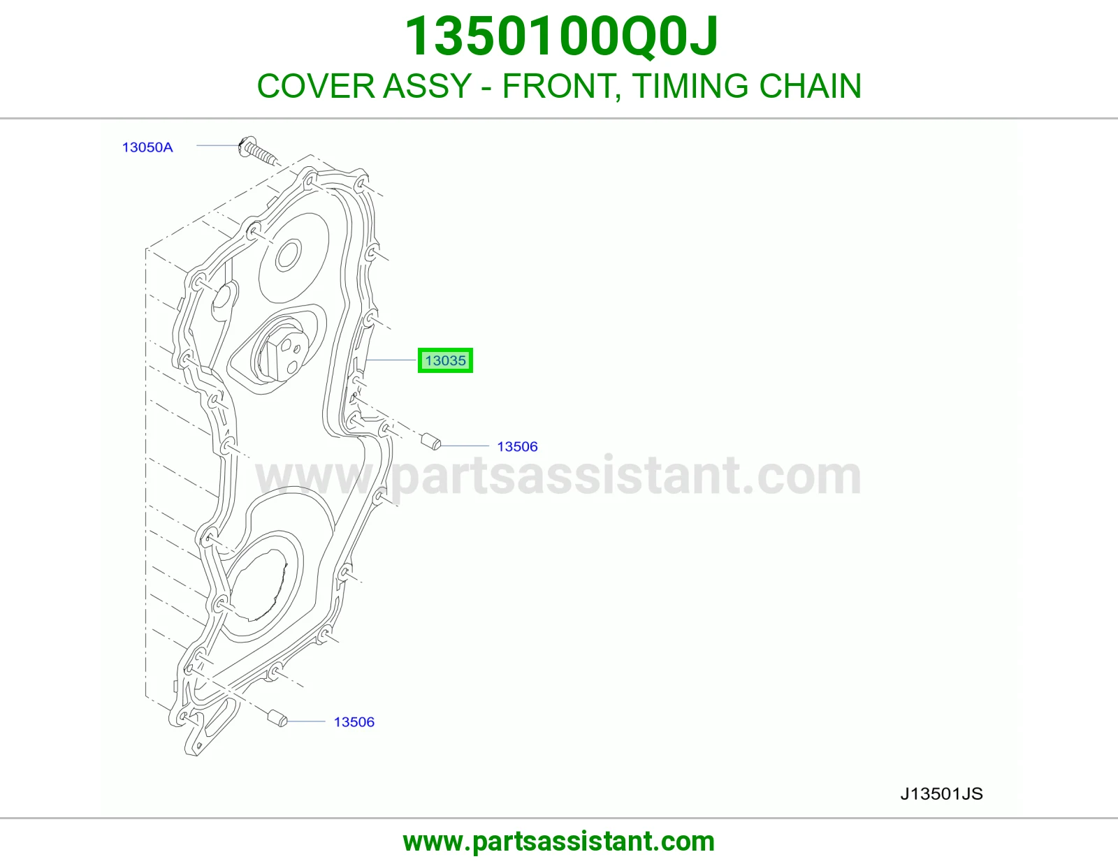 صدر مكينه 1350100Q0J