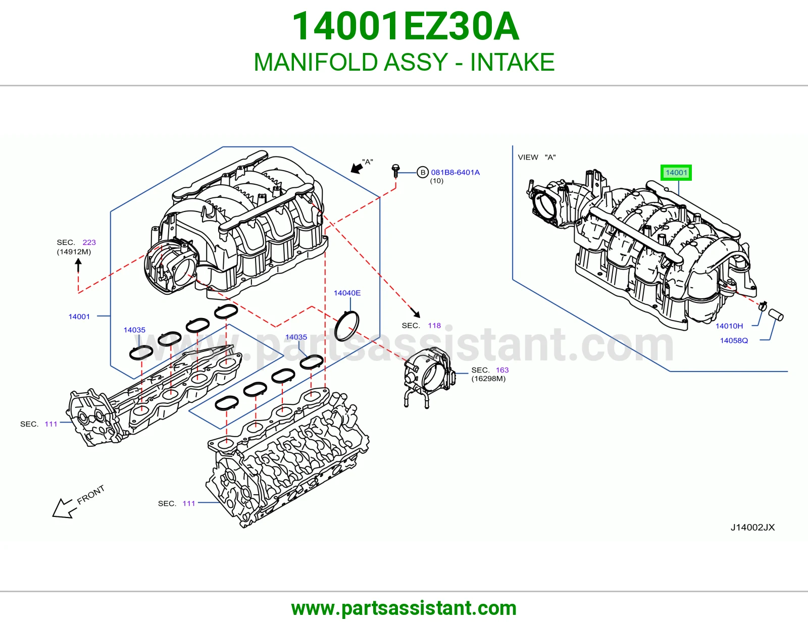 ثلاثجه مكينه 14001EZ30A