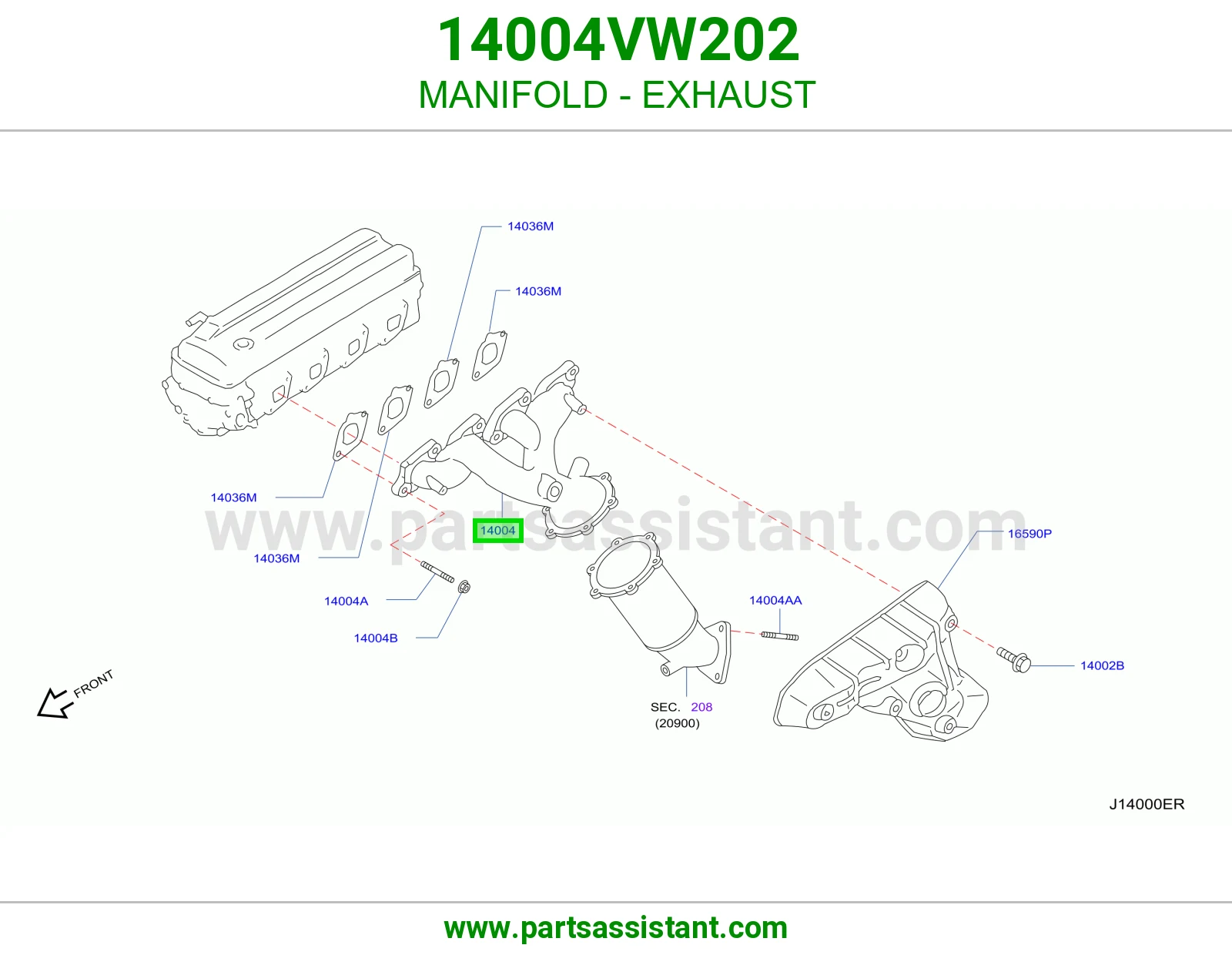 قزوز مكينه 14004VW202
