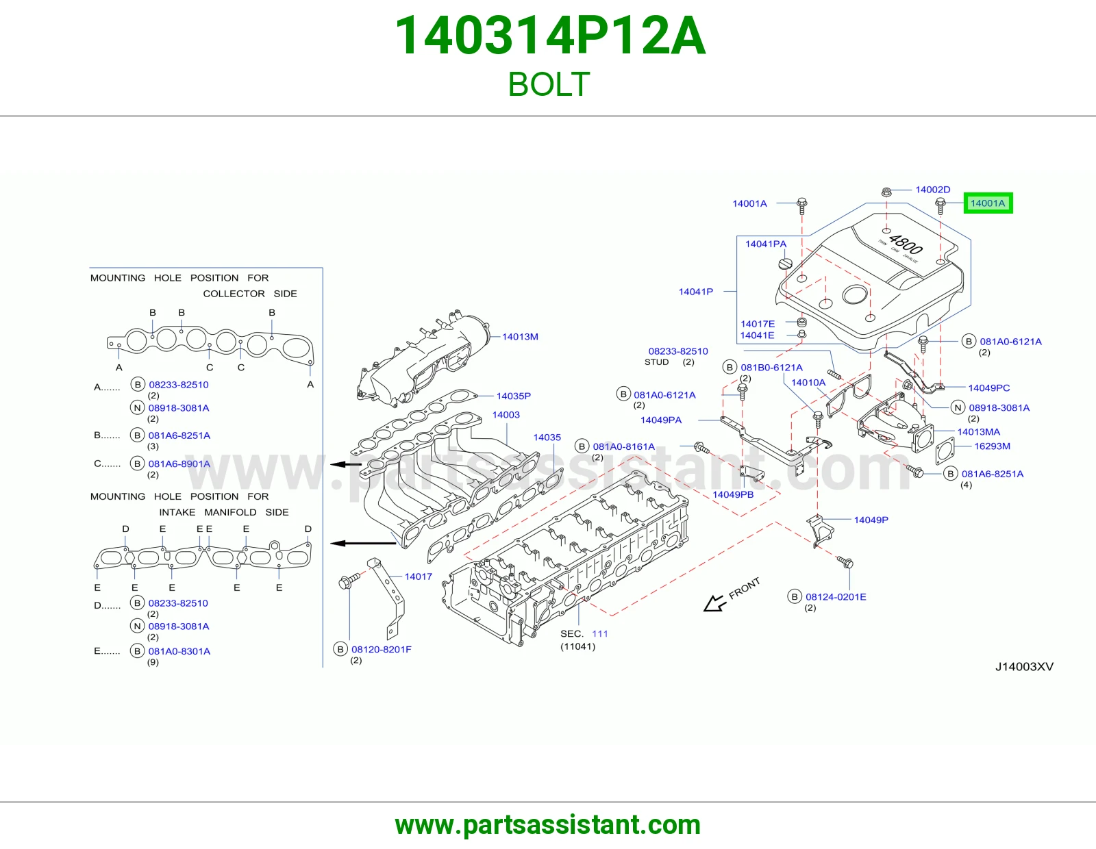 مسمار 140314P12A