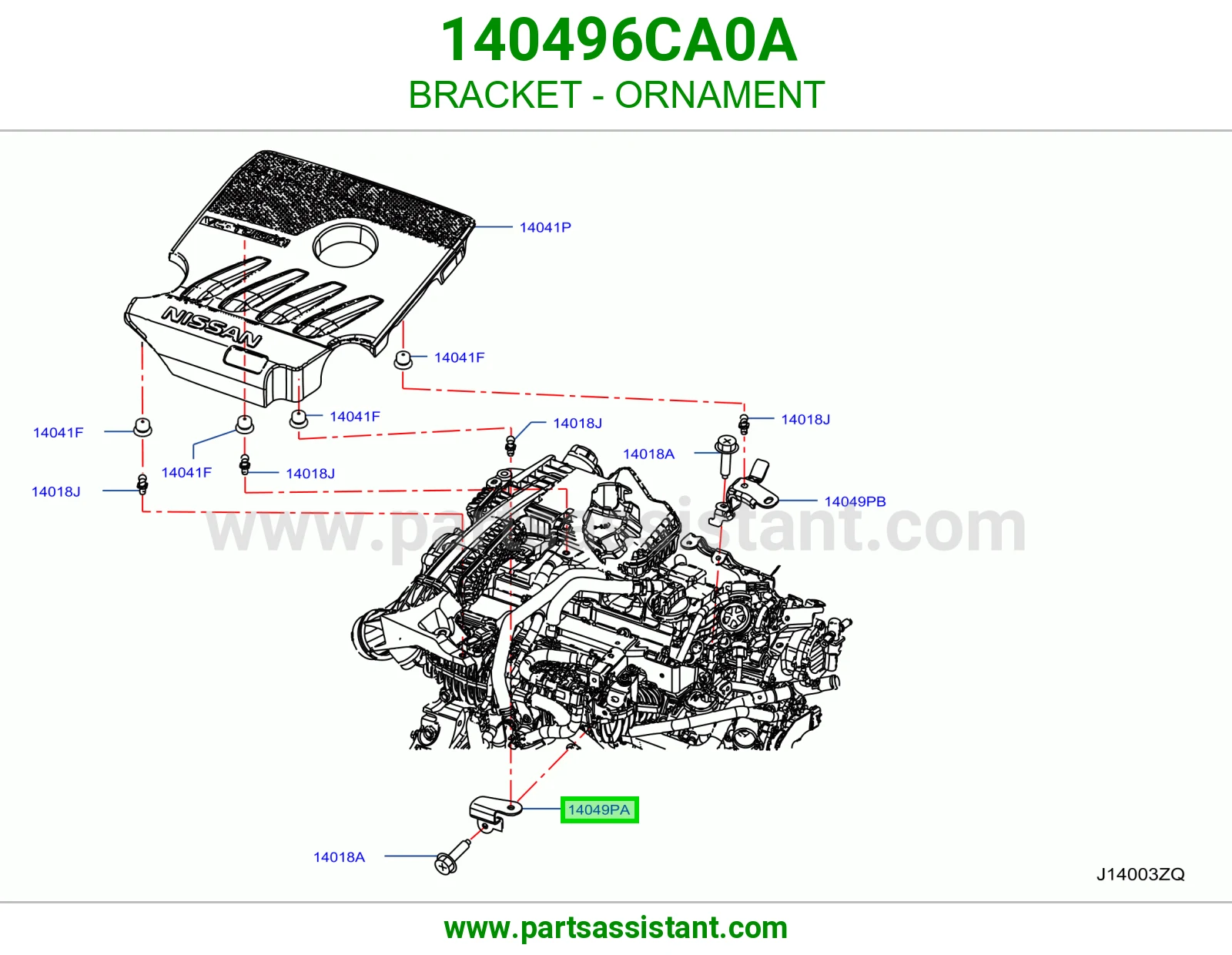 قاعدة علامة 140496CA0A