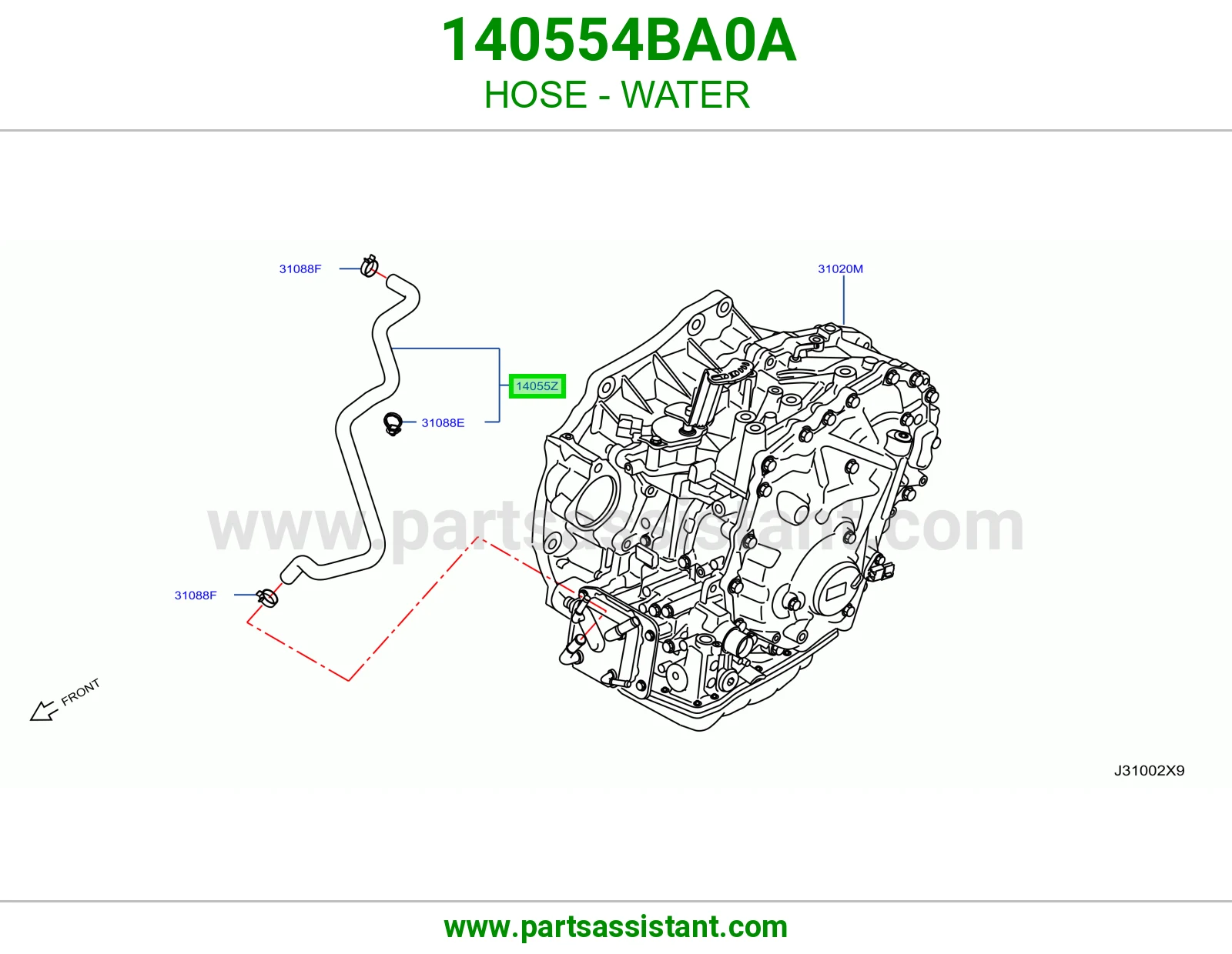 خرطوش لي ماء مكينه 140554BA0A
