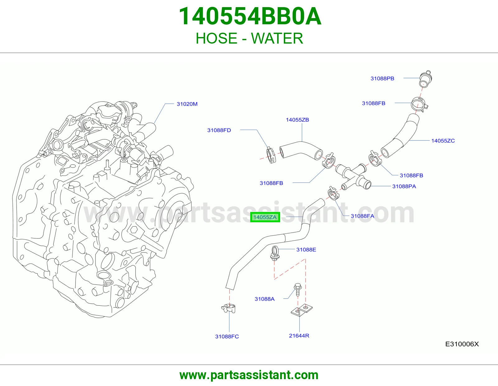 خرطوش لي ماء مكينه 140554BB0A