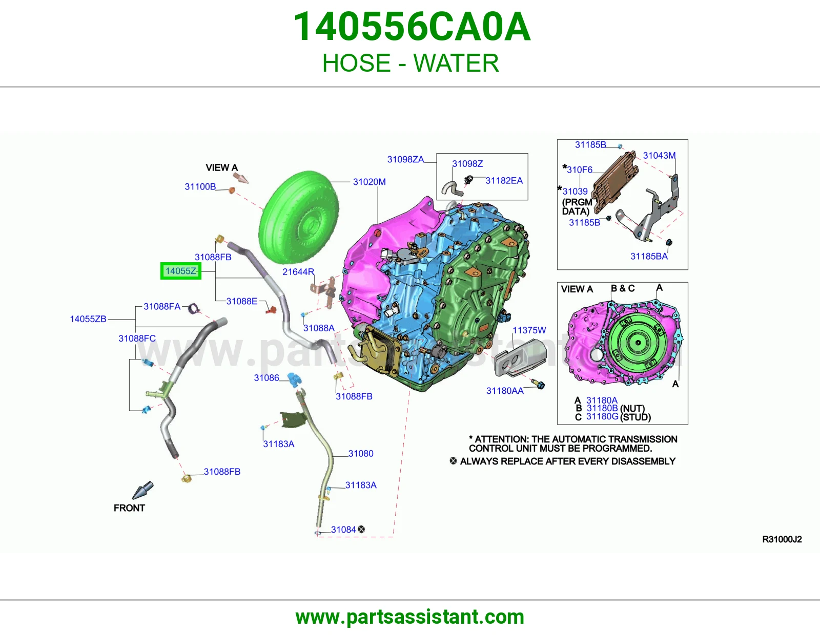 خرطوش لي ماء مكينه 140556CA0A