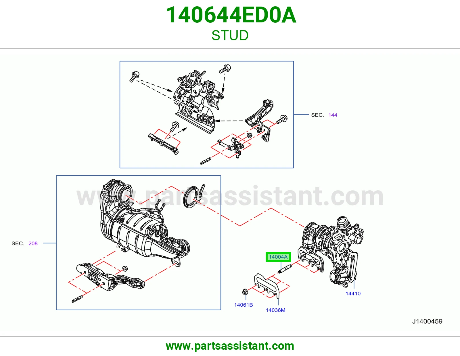 مسمار ستد 140644ED0A