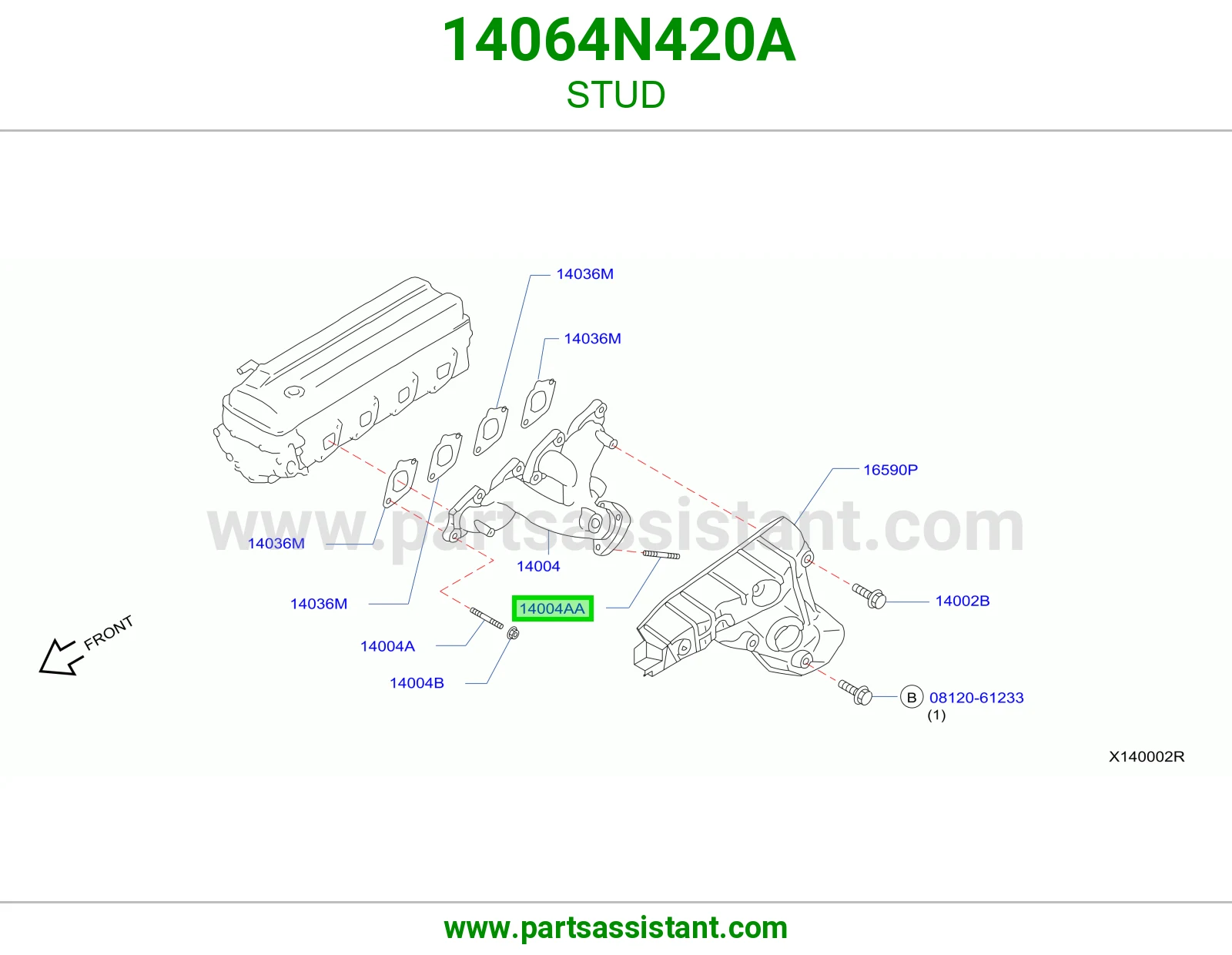 مسمار 14064N420A