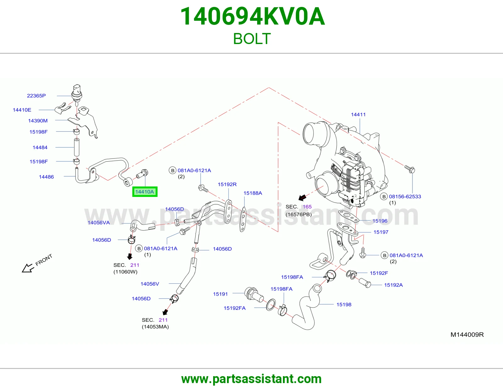 مسمار 140694KV0A