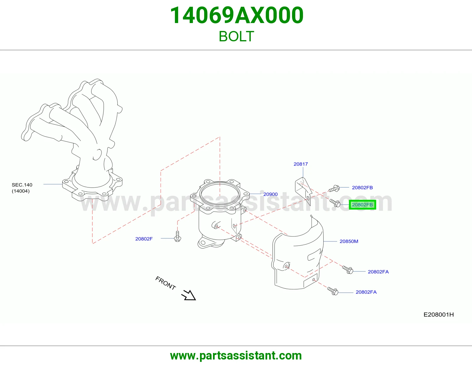 مسمار 14069AX000