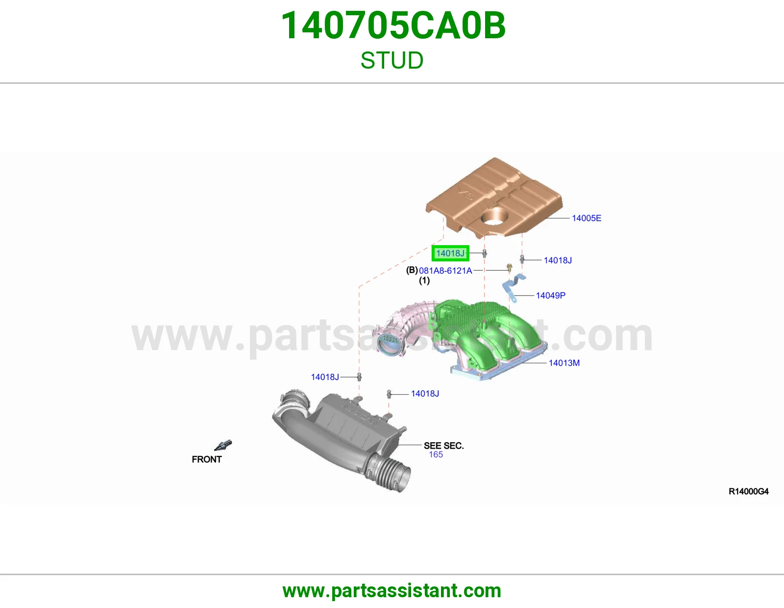 مسمار ستد 140705CA0B