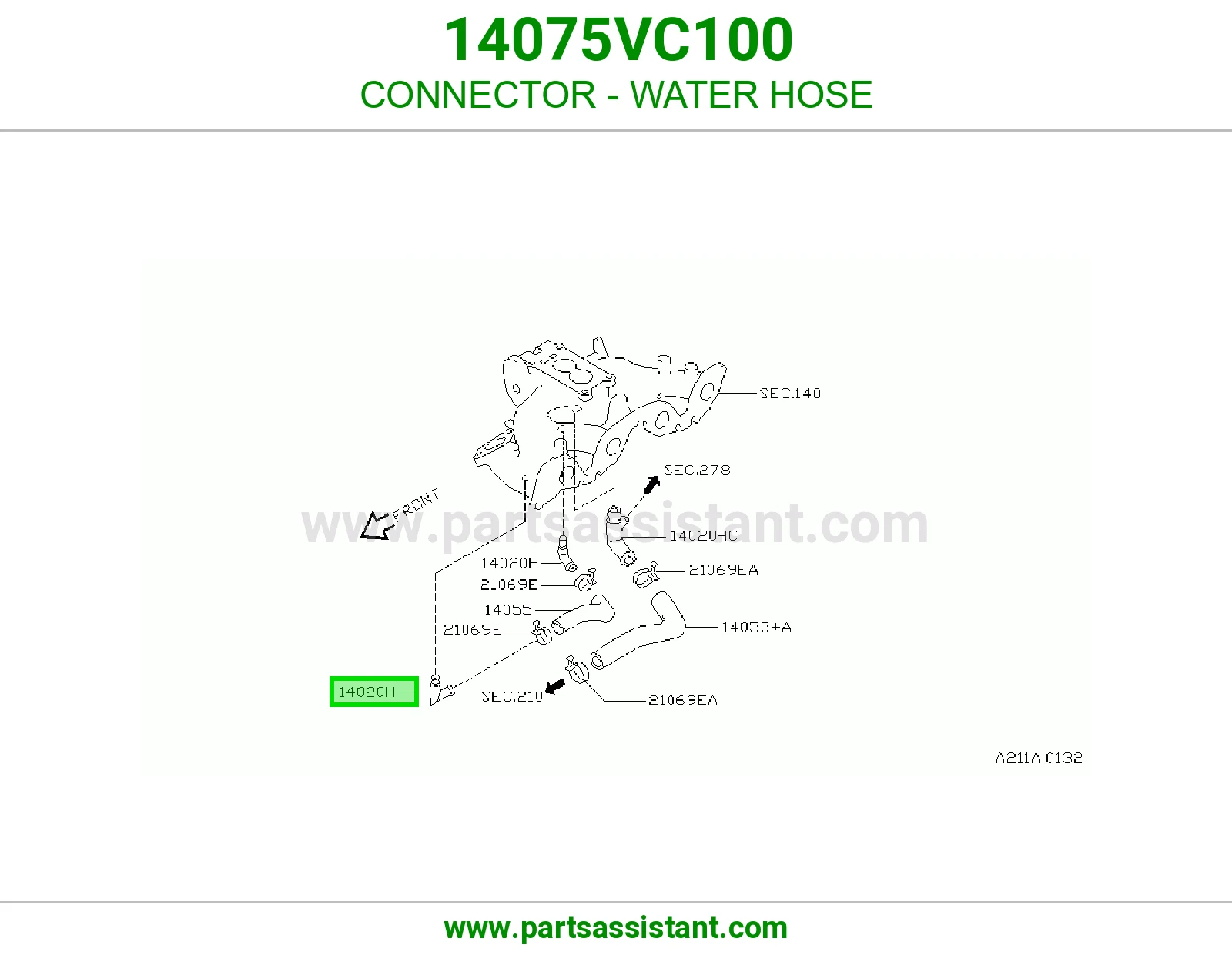 فيش لي ماء 14075VC100