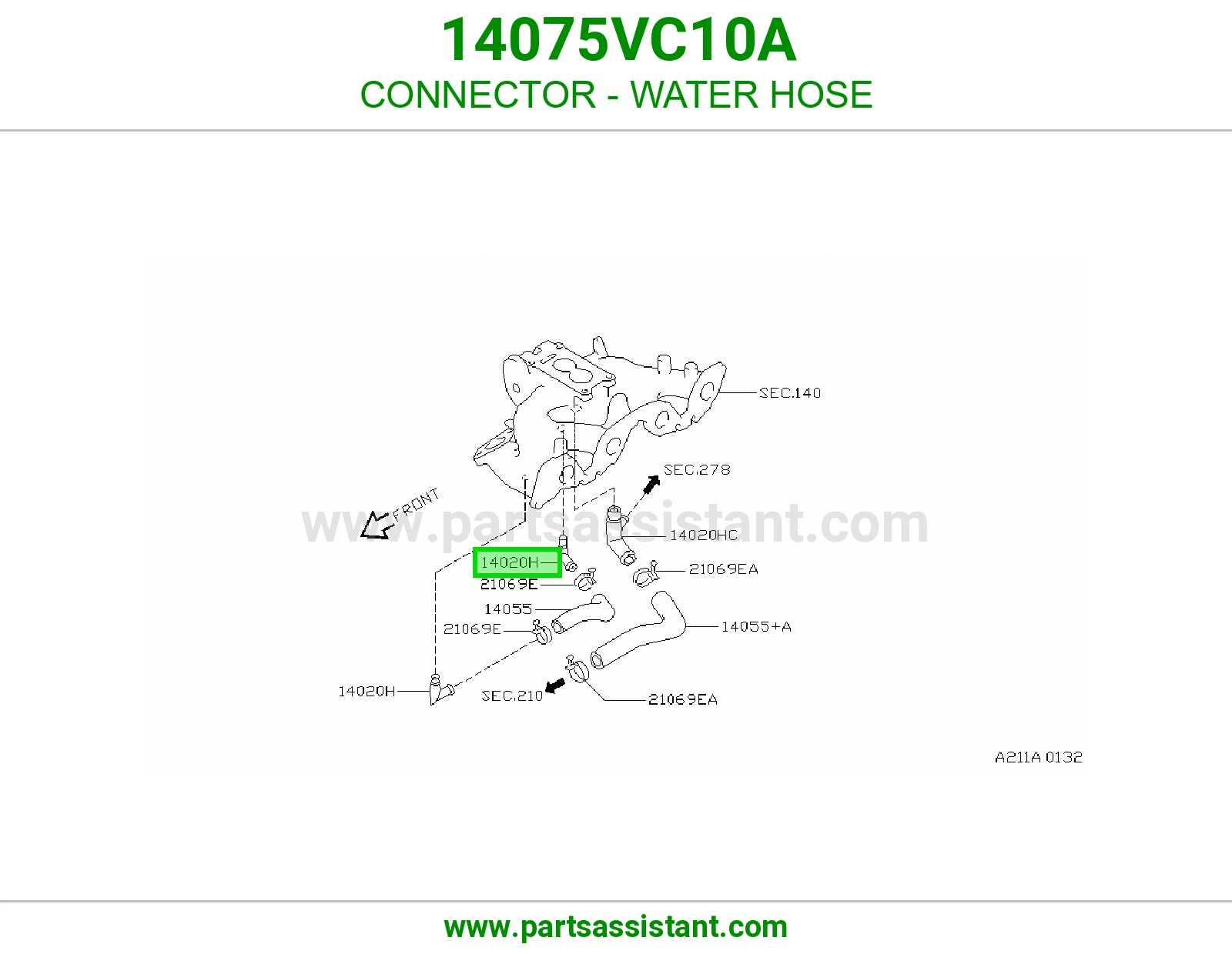 فيش لي ماء 14075VC10A