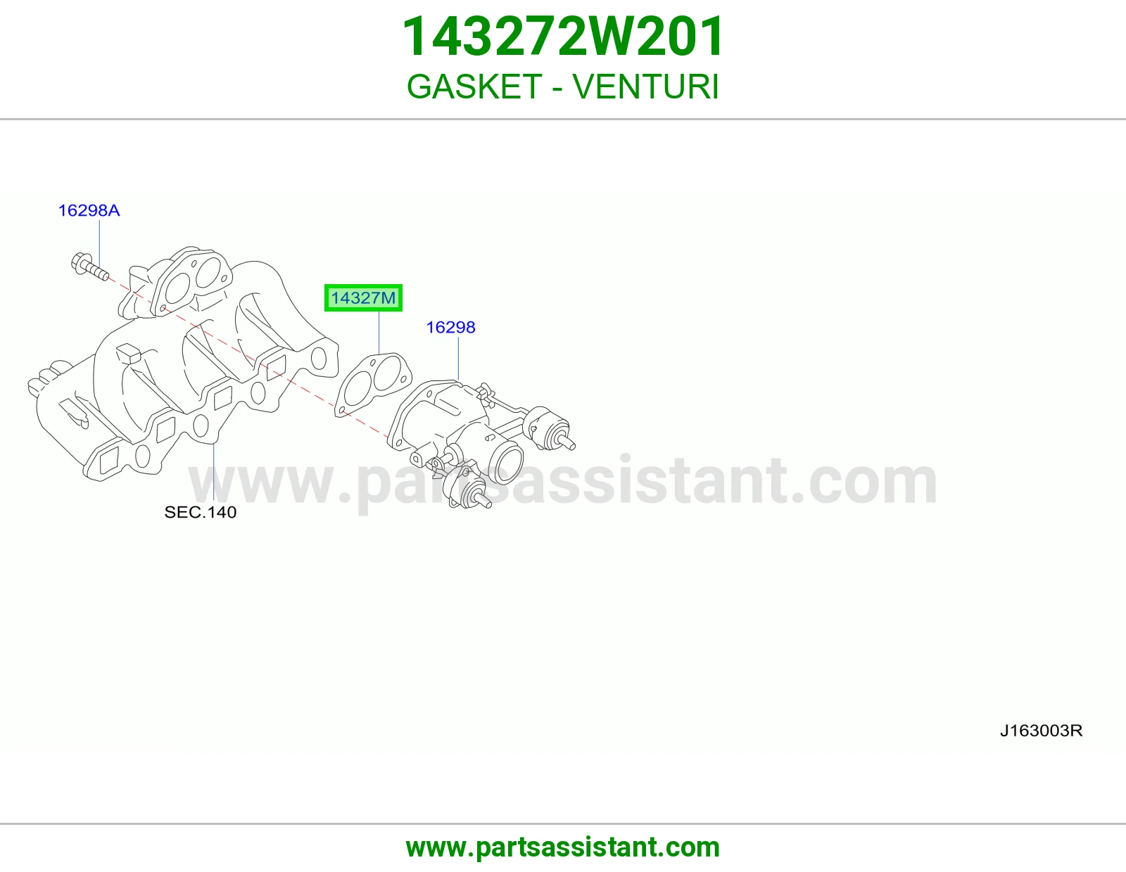 وجه فنتوري 143272W201