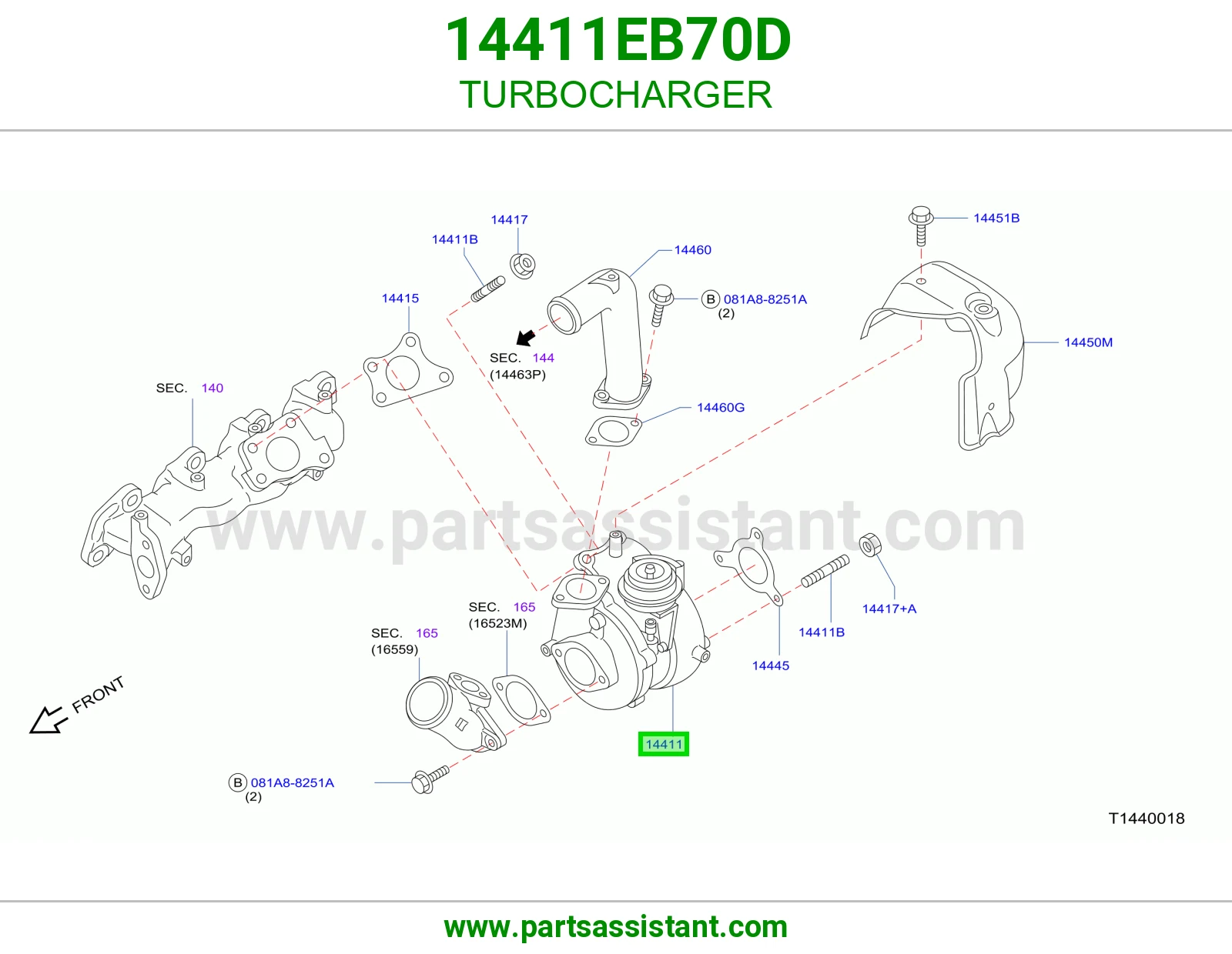 تيربو ديزل 14411EB70D