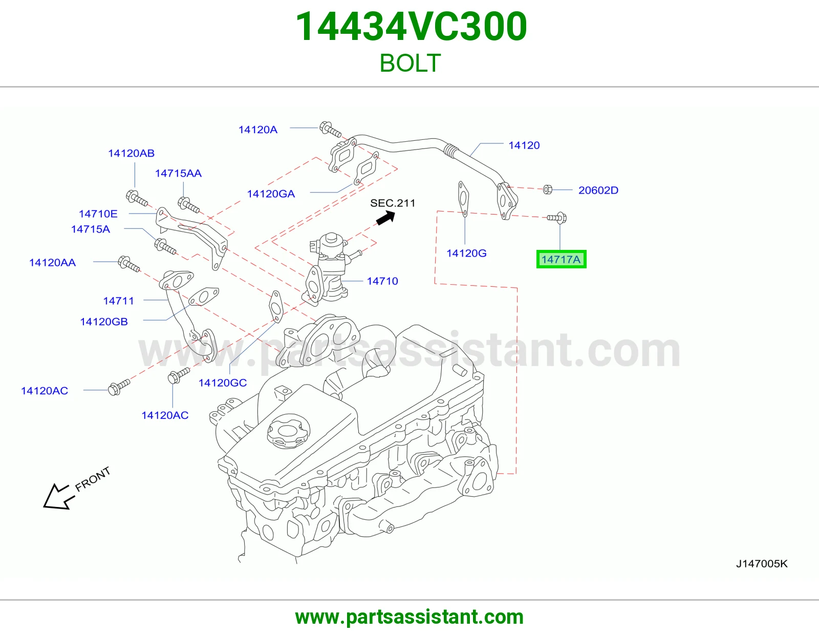 مسمار 14434VC300