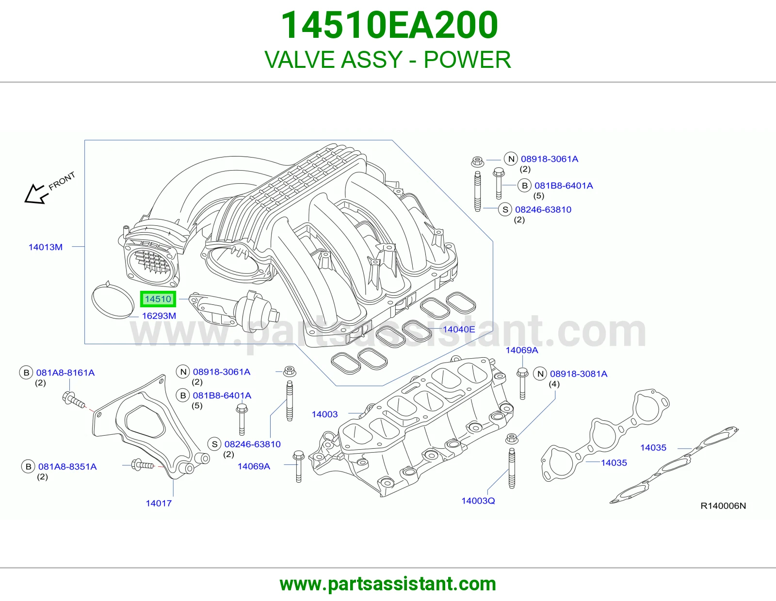 بلف كهربائي كامل 14510EA200