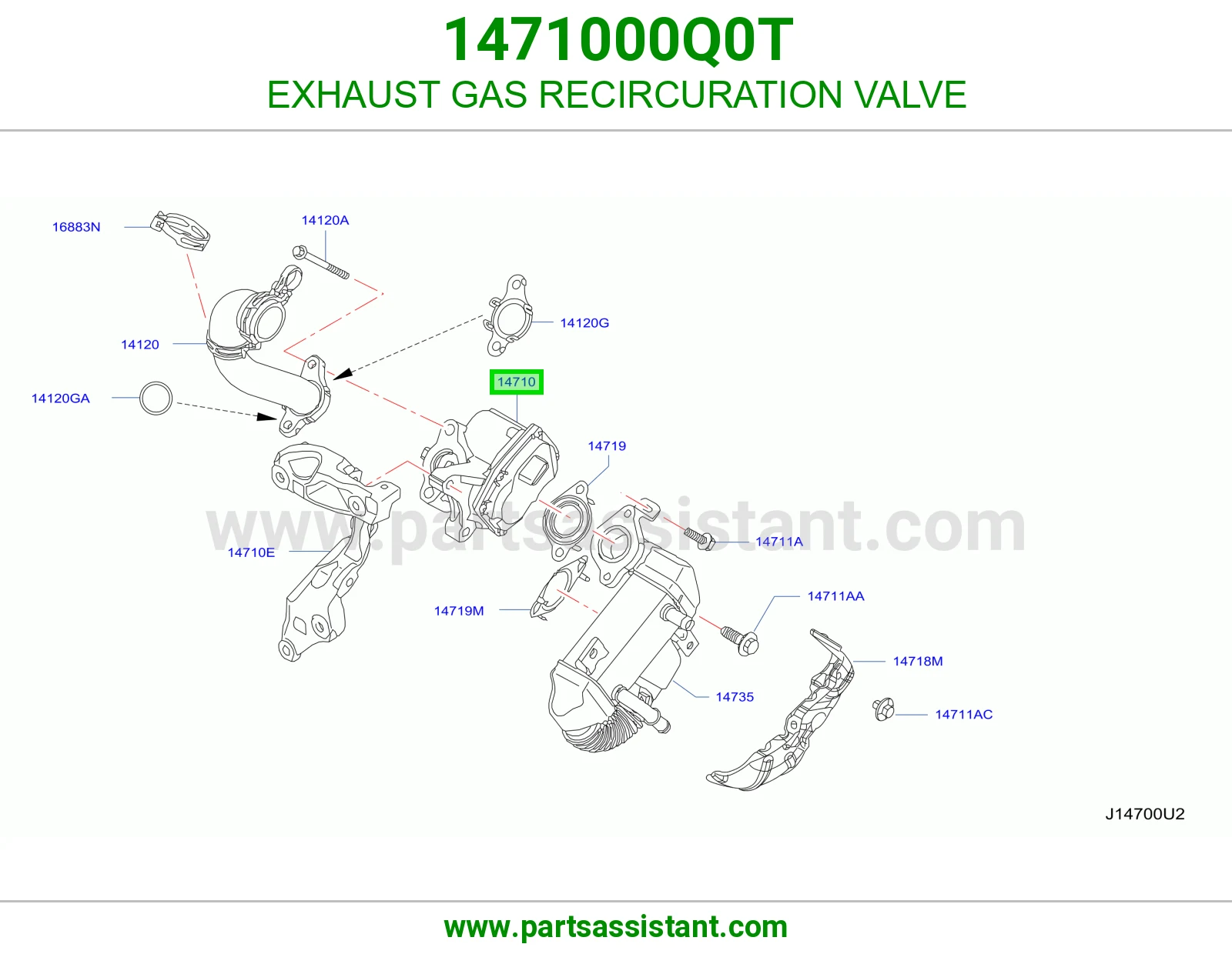 حساس شكمان 1471000Q0T
