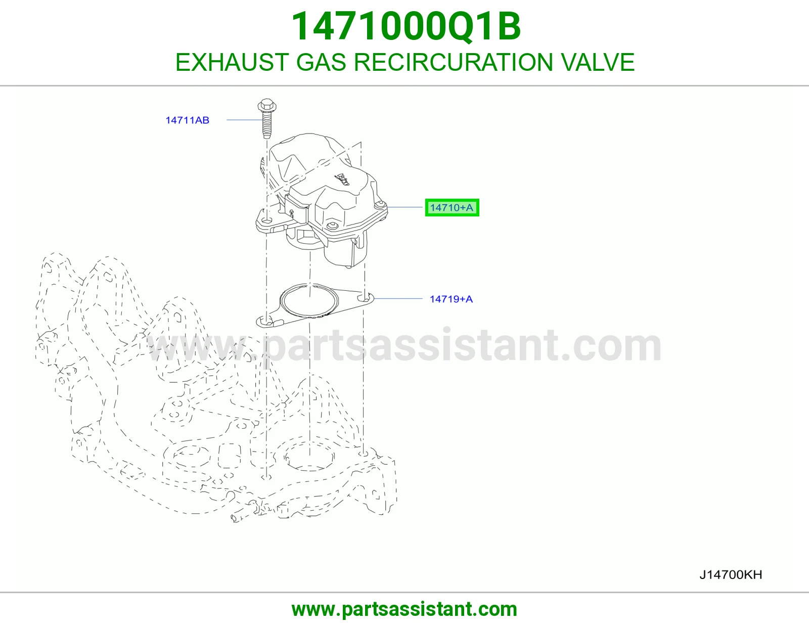 بلف EGR 1471000Q1B