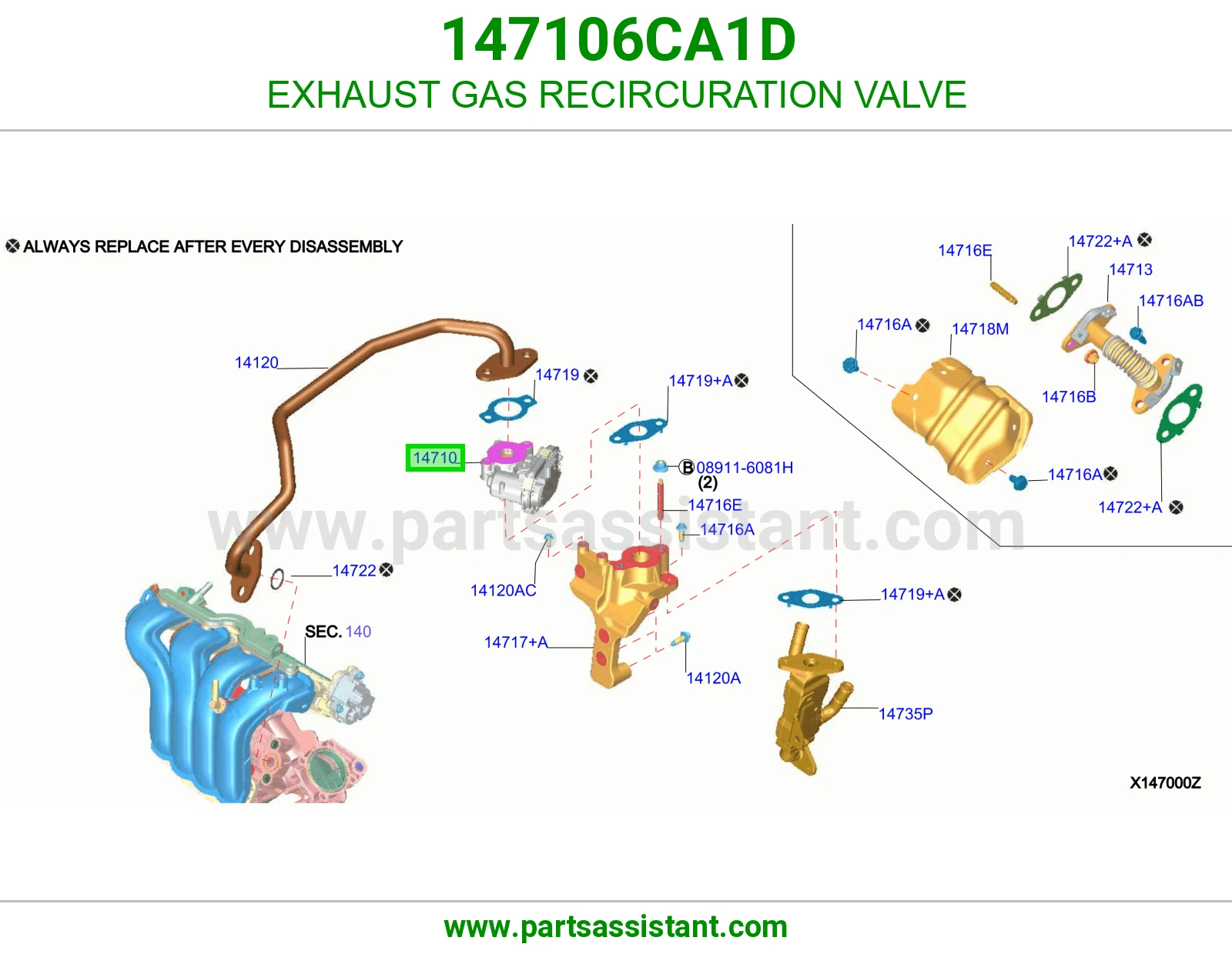 حساس شكمان 147106CA1D
