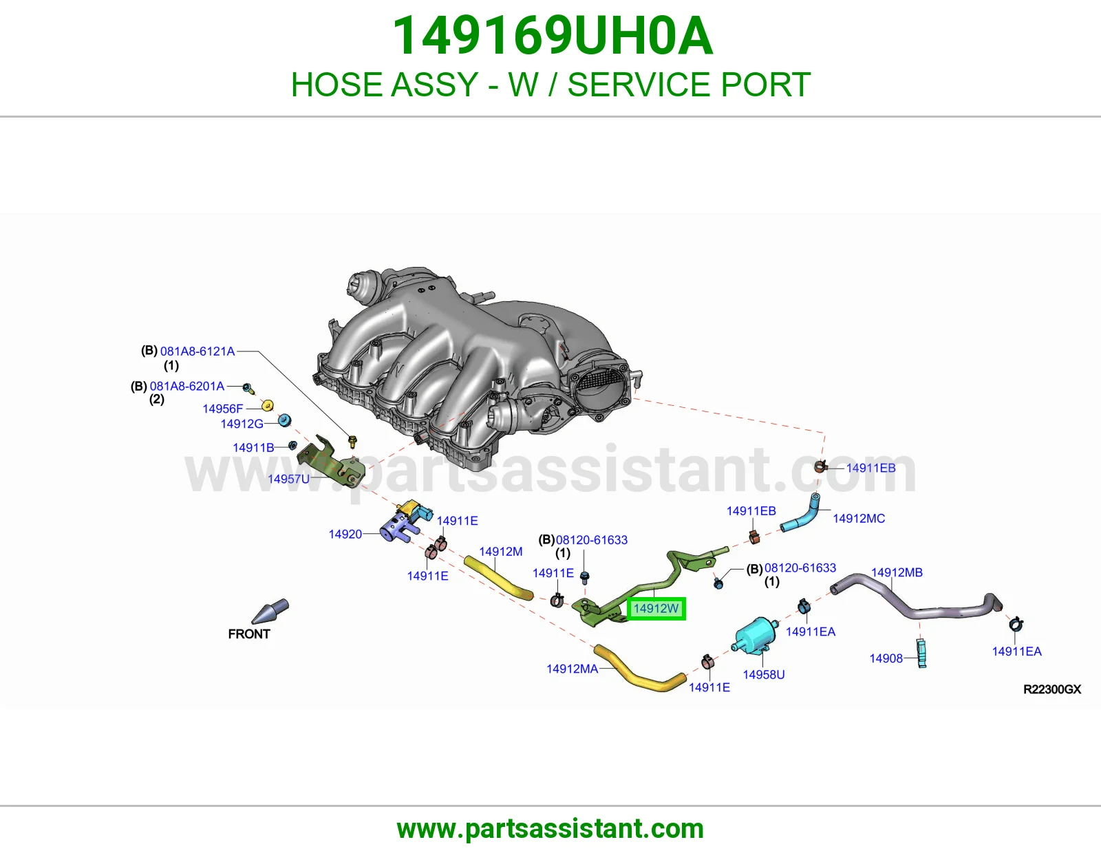 لي مع فتحة تعبئة الفريون كامل 149169UH0A