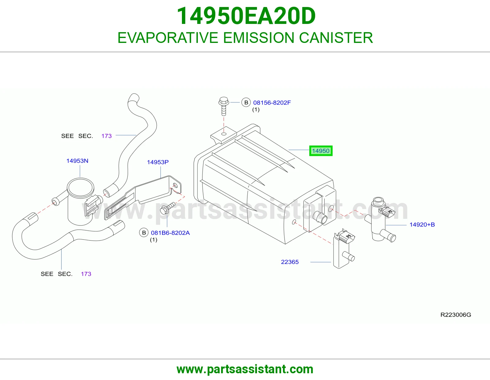 علبه هواء كربون 14950EA20D