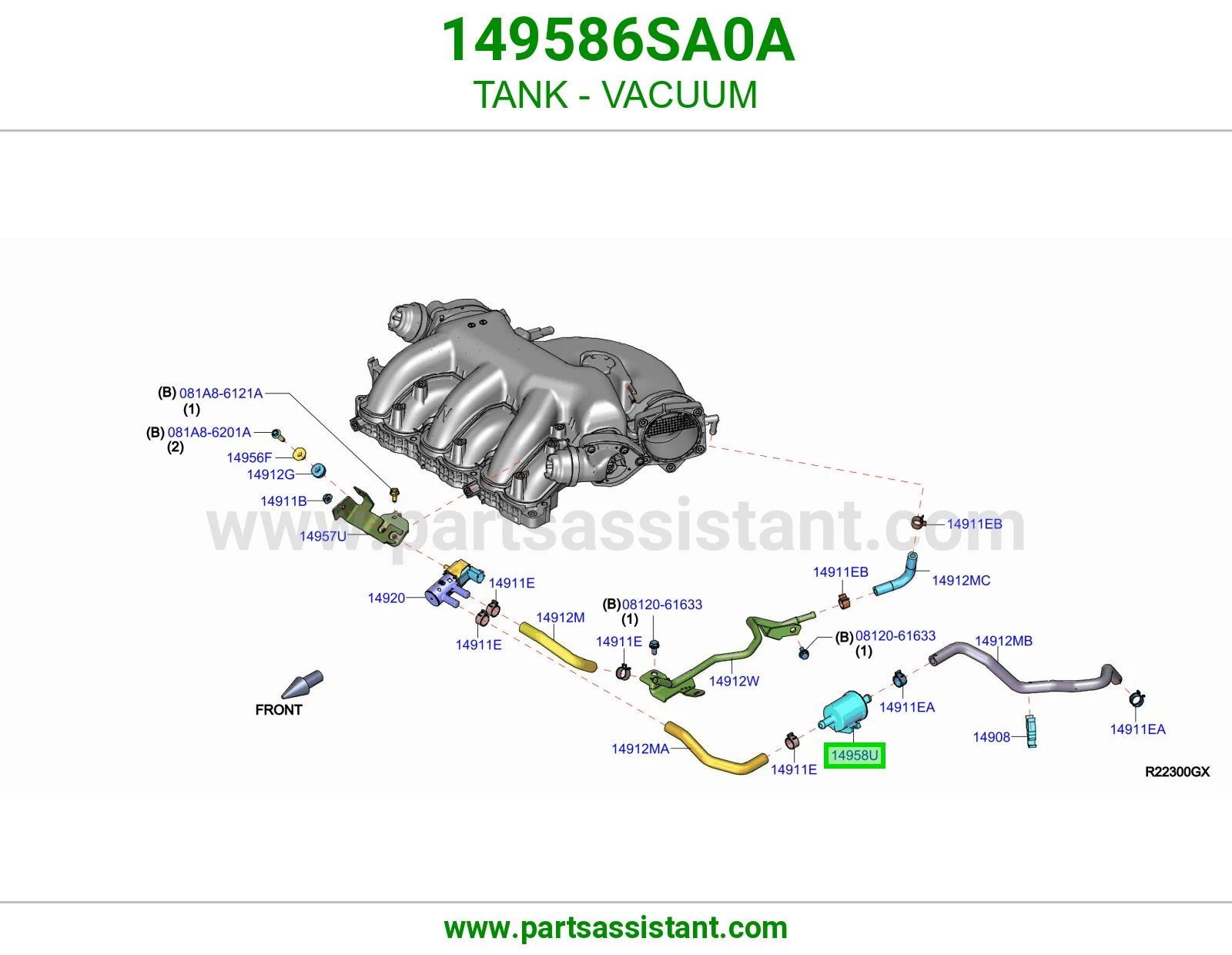 تانكي باكم 149586SA0A