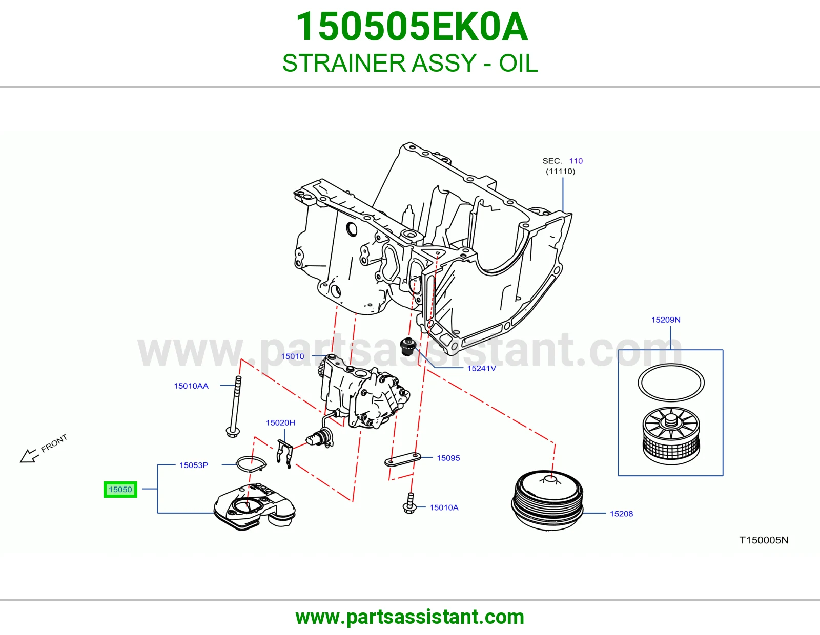 شخال كرتير زيت 150505EK0A